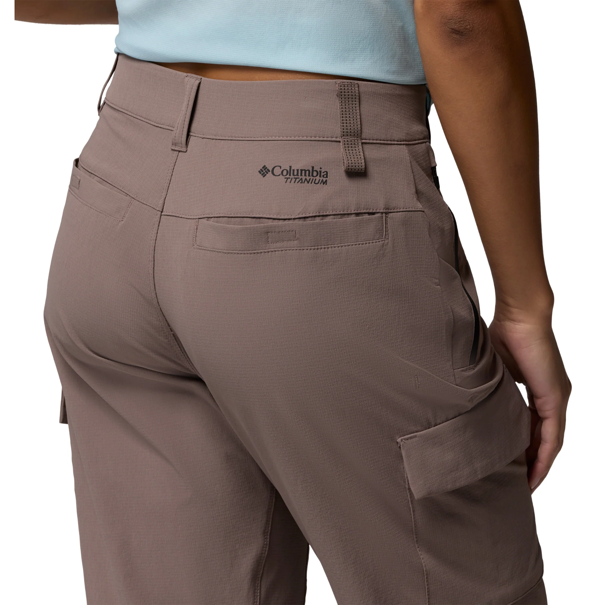 Columbia Women's Silver Ridge Elite UPF50 Hiking Trousers (Iron) - Image 6