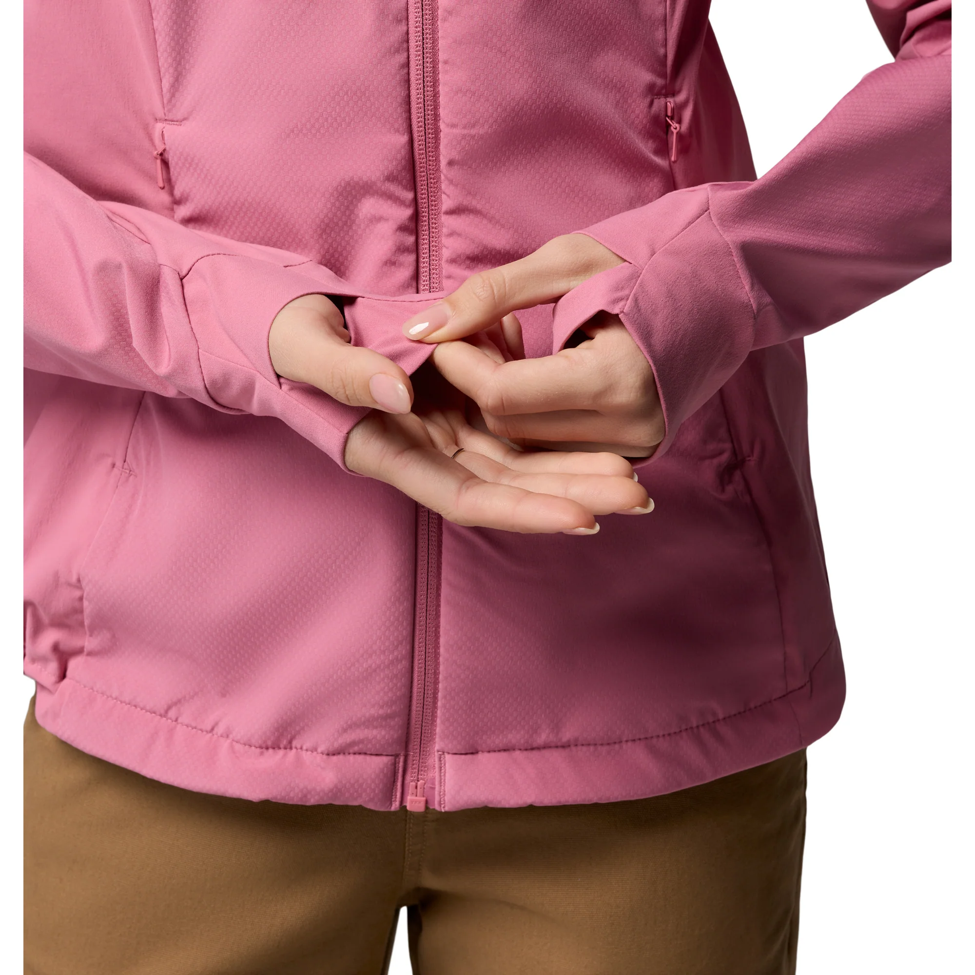 Columbia Women's Sweet As III Hooded Softshell Jacket (Rosette) - Image 7