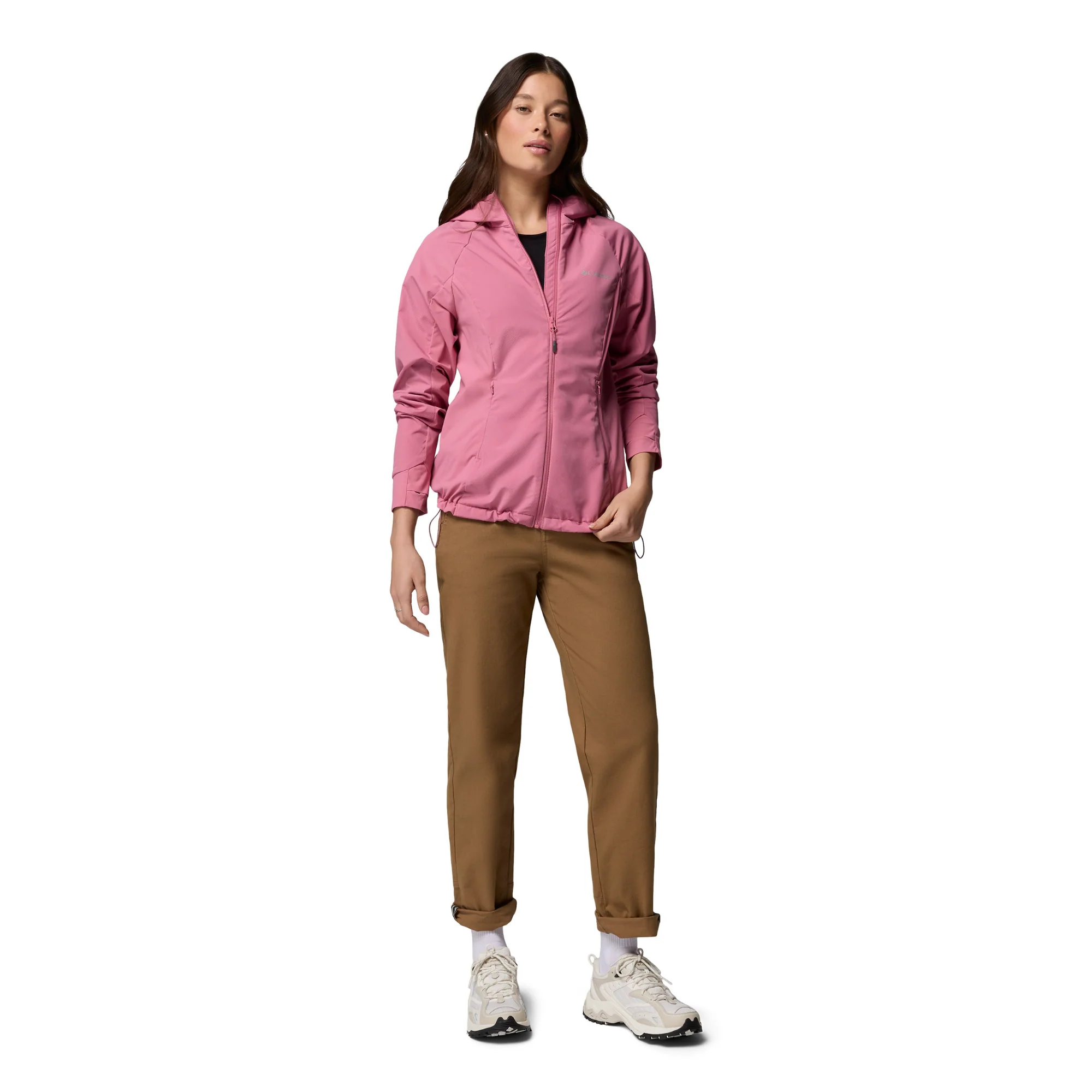 Columbia Women's Sweet As III Hooded Softshell Jacket (Rosette) - Image 8
