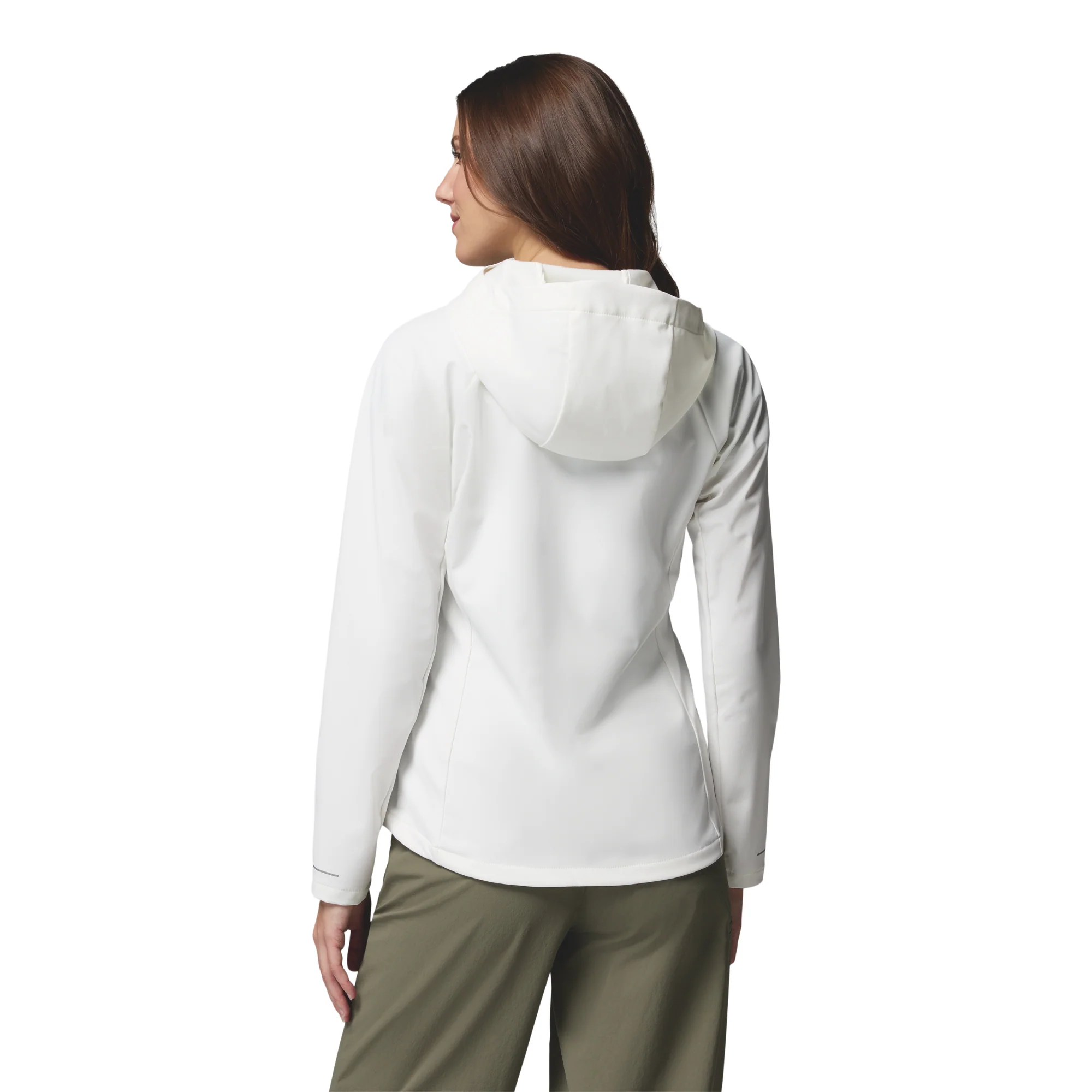 Columbia Women's Trailborne Hooded Softshell Jacket (Sea Salt) - Image 3