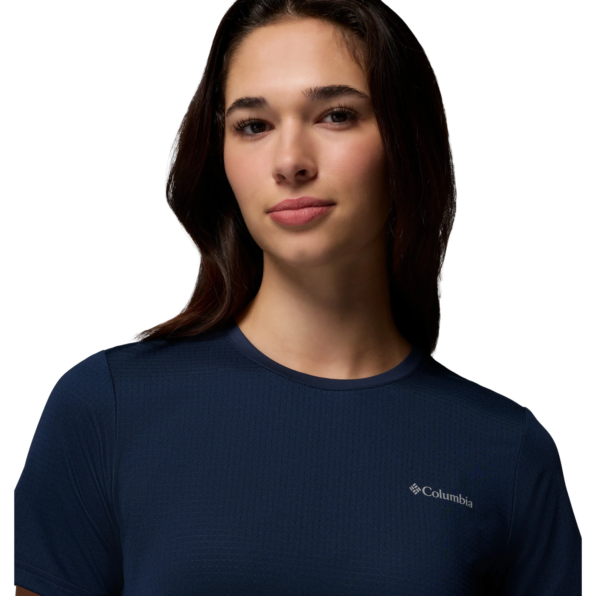 Columbia Women's Wild Springs UPF40 Short Sleeve Technical Tee (Collegiate Navy) - Image 4