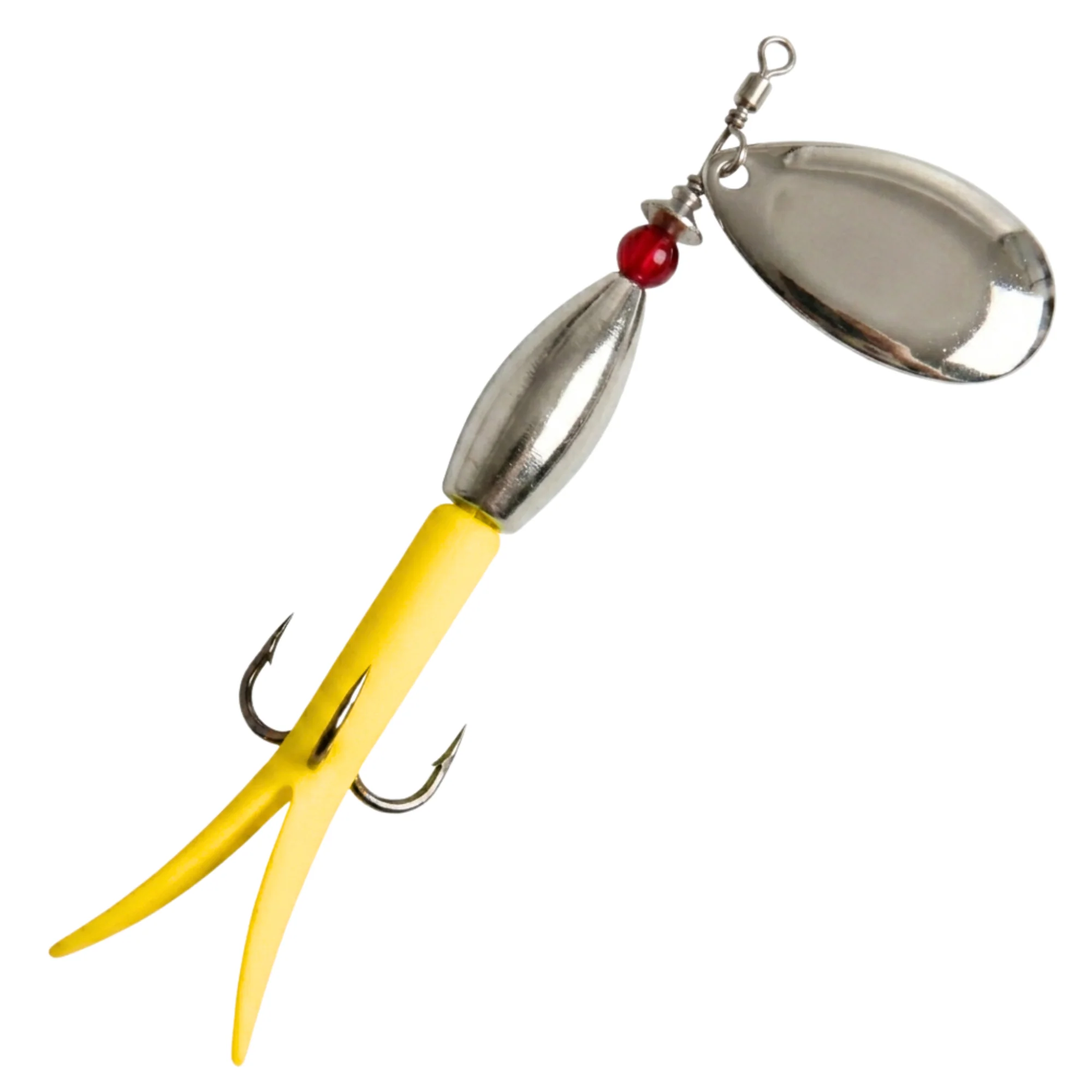 Conehead Flying C Spinning Lure (20g Yellow/Silver)