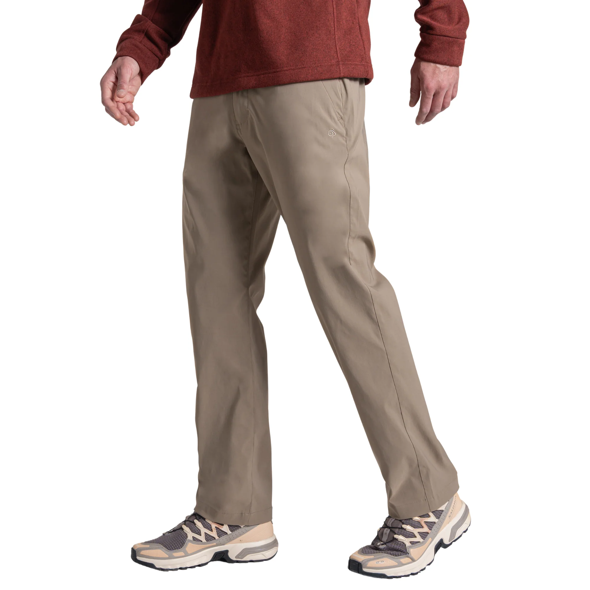 Craghoppers Men's Kiwi Pro III NosiDefence UPF50 Trousers (Pebble)