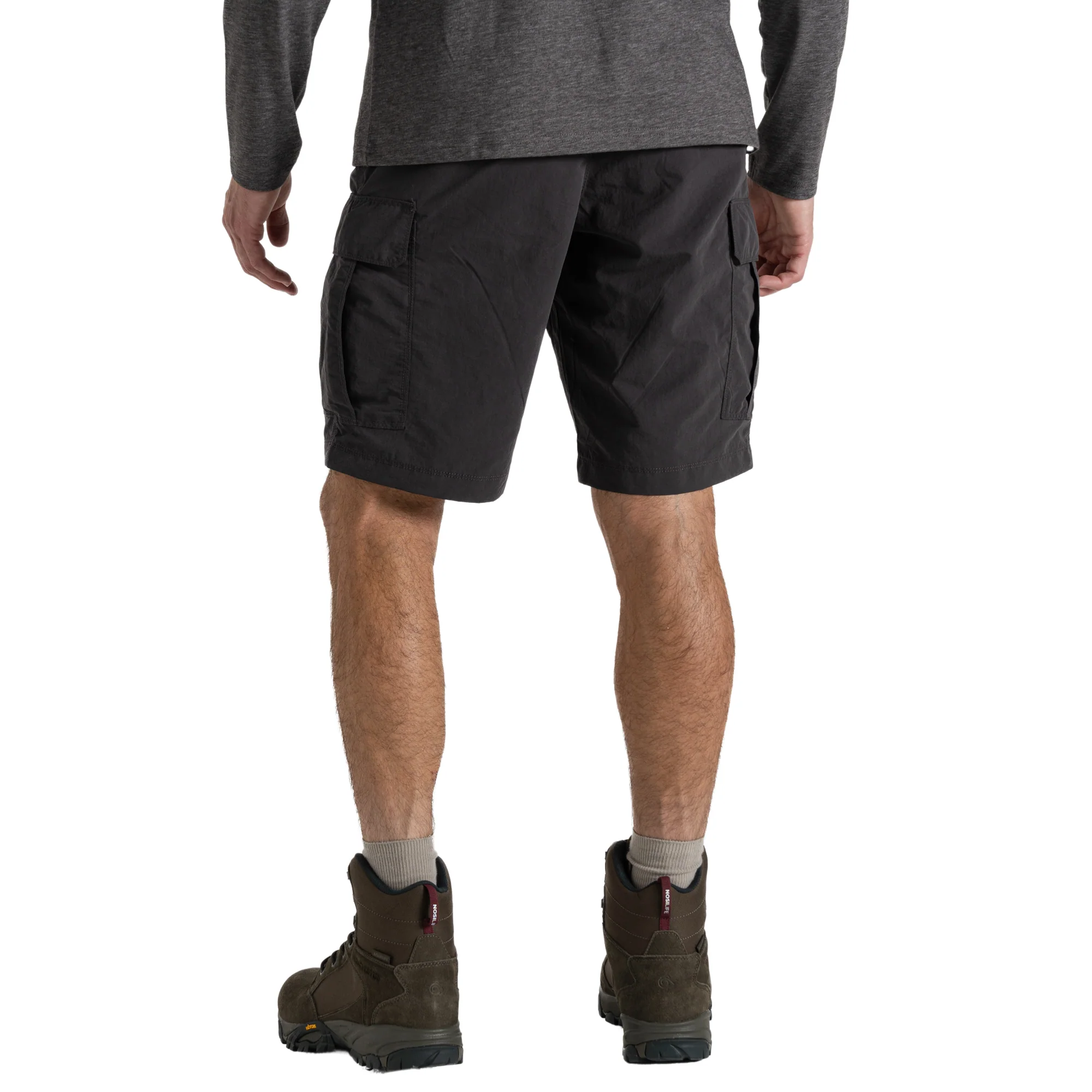 Craghoppers Men's NosiLife III UPF40 Cargo Shorts (Black Pepper)(10.5in) - Image 3