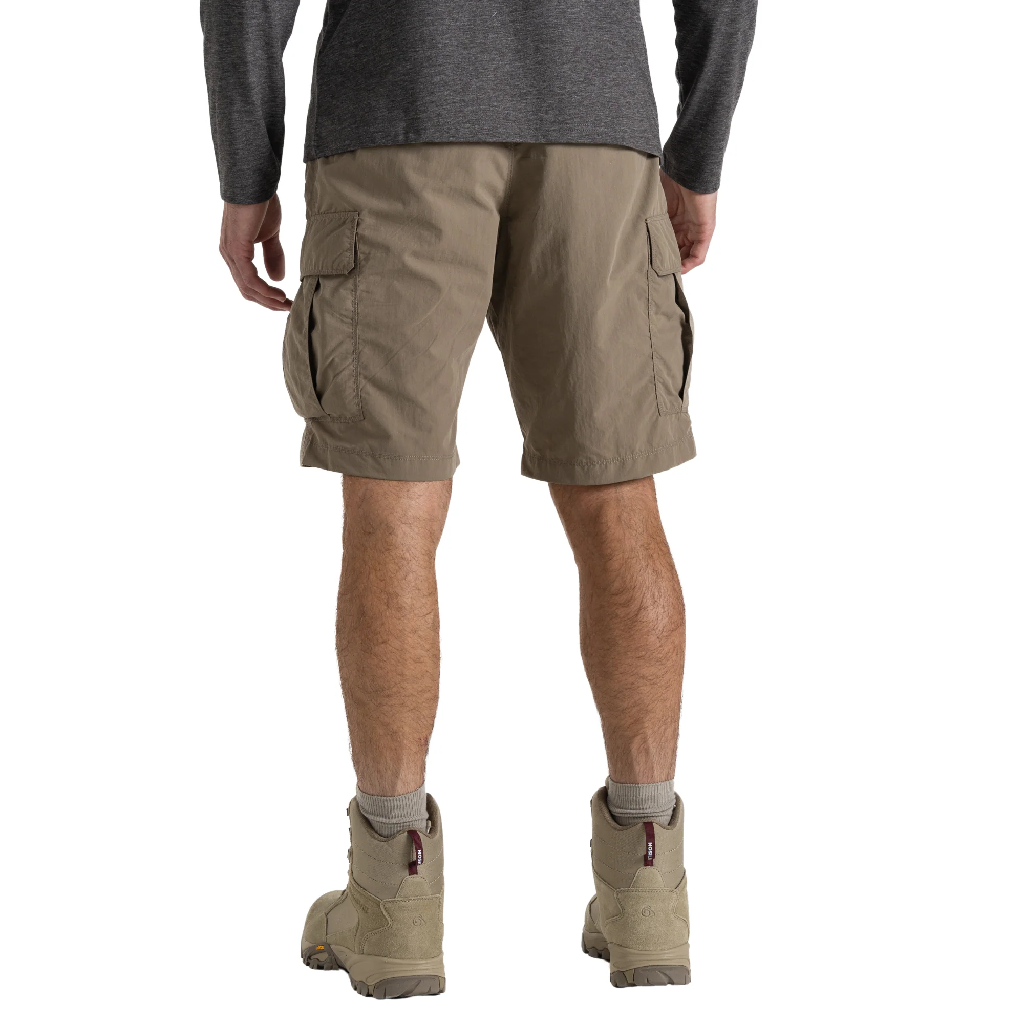 Craghoppers Men's NosiLife III UPF40 Cargo Shorts (Pebble)(10.5in) - Image 3