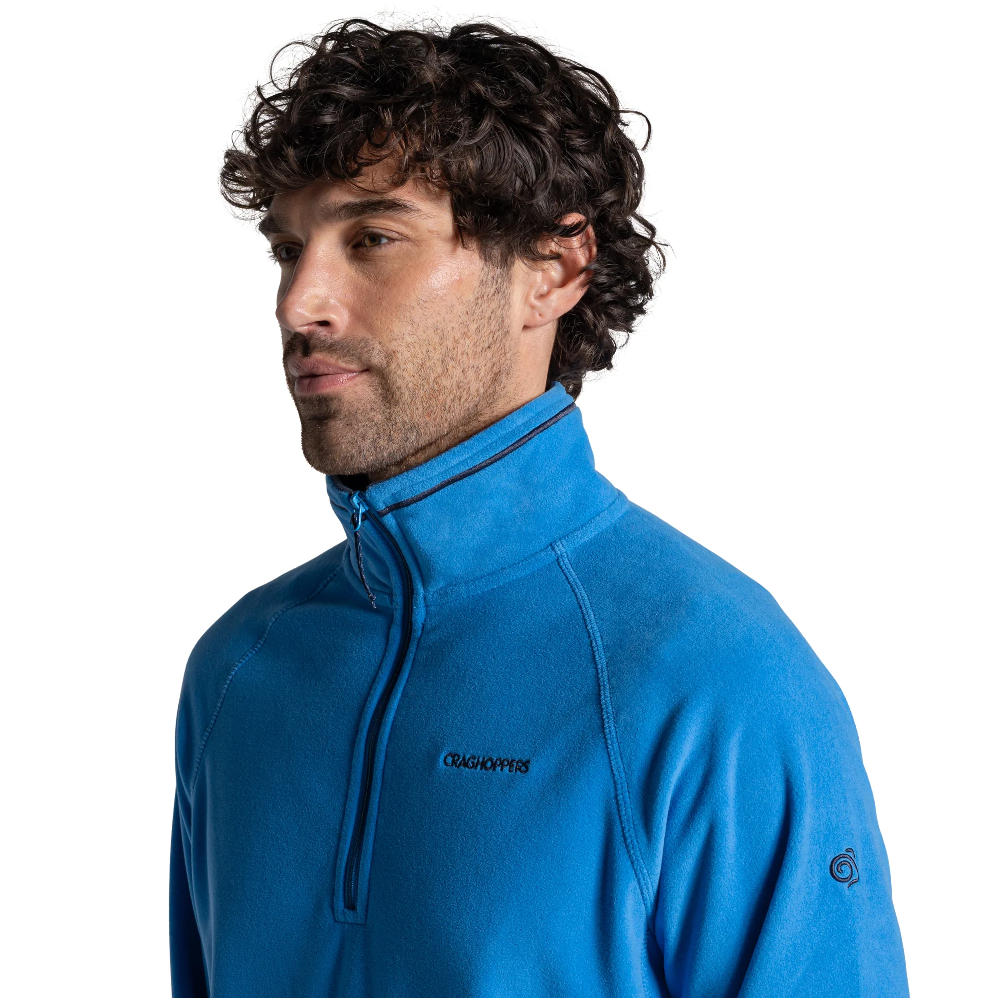 Craghoppers Men's Corey VI Half Zip Fleece Top (Azure Sky) - Image 3