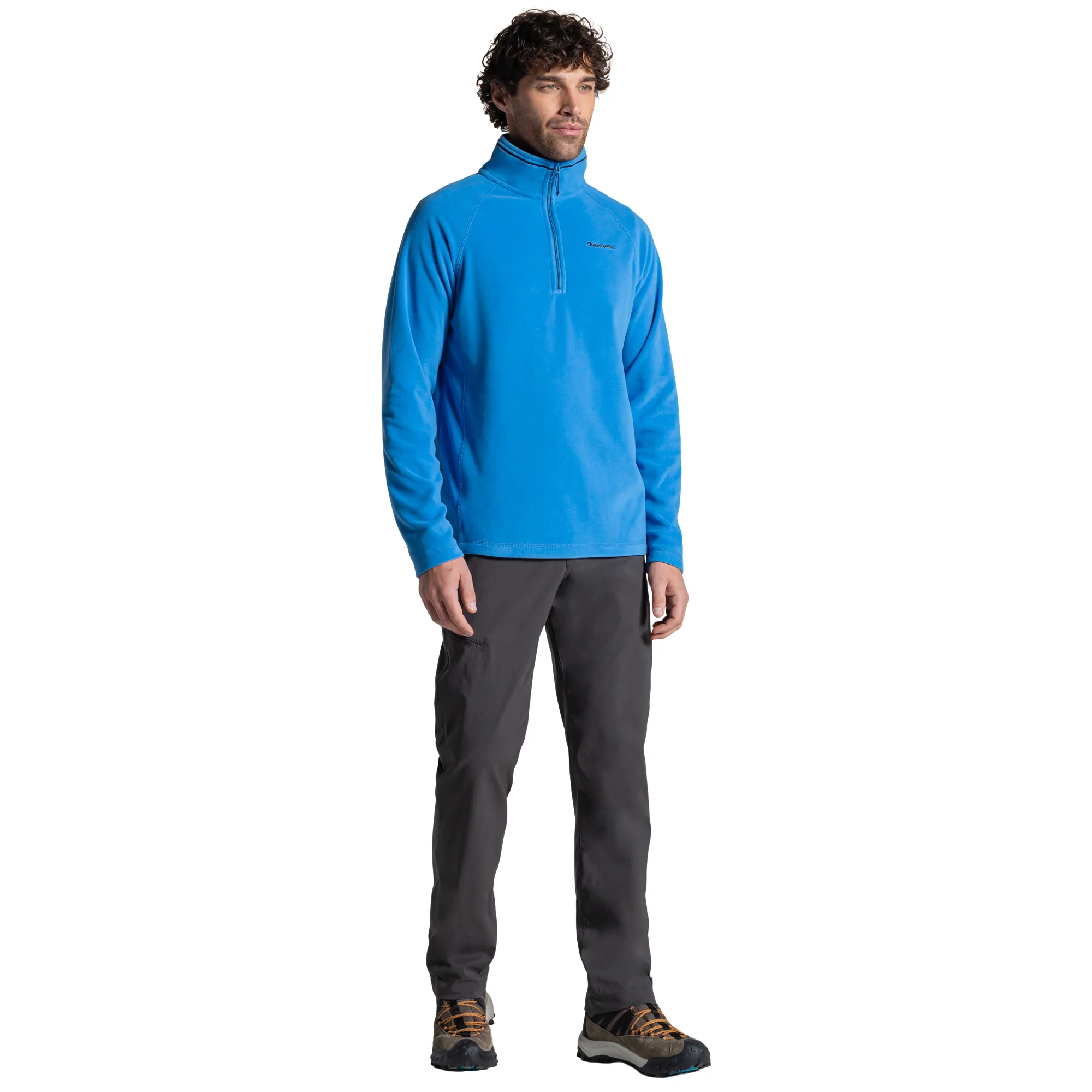 Craghoppers Men's Corey VI Half Zip Fleece Top (Azure Sky) - Image 5