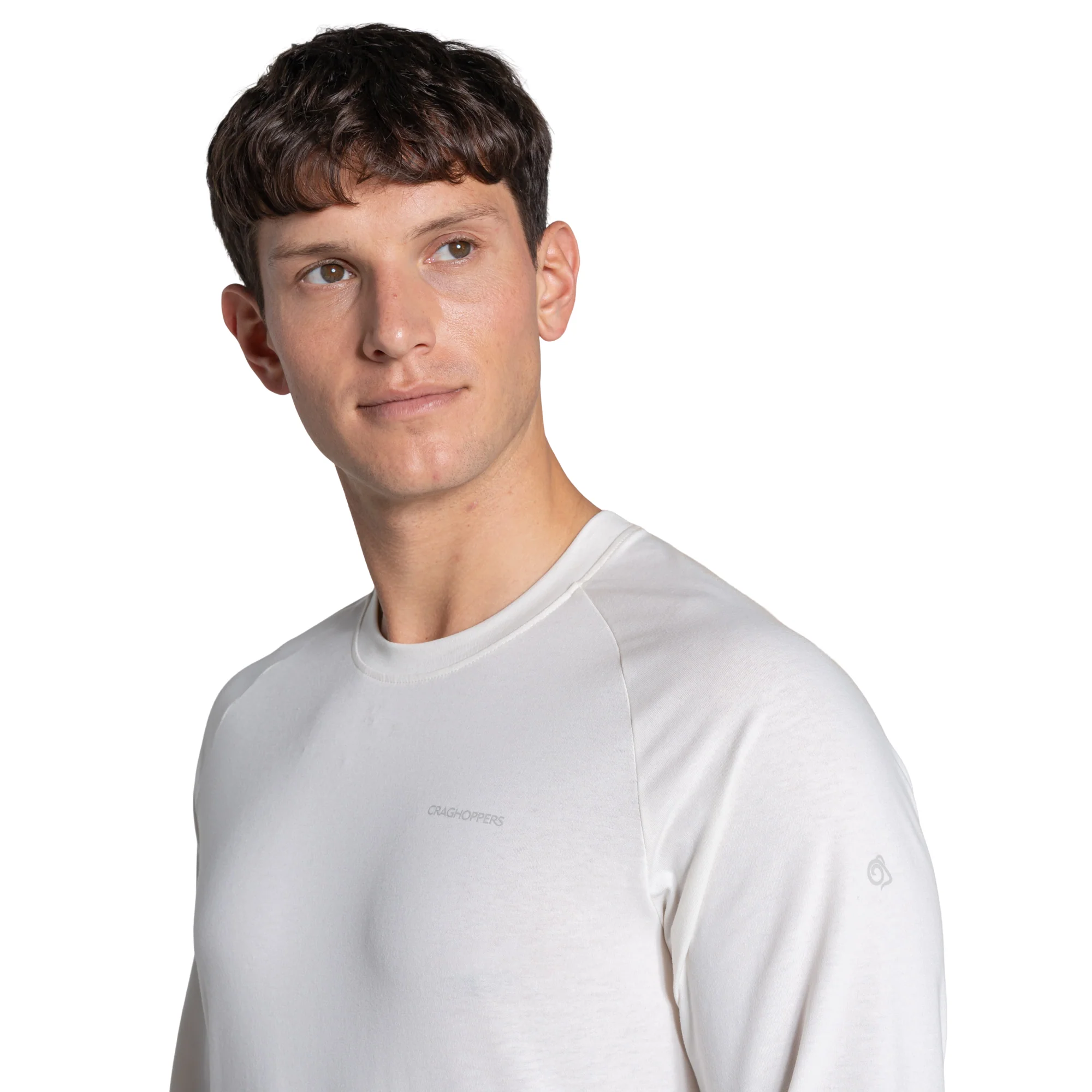 Craghoppers Men's Nosilife Nour Long Sleeve Top (Sail White) - Image 3