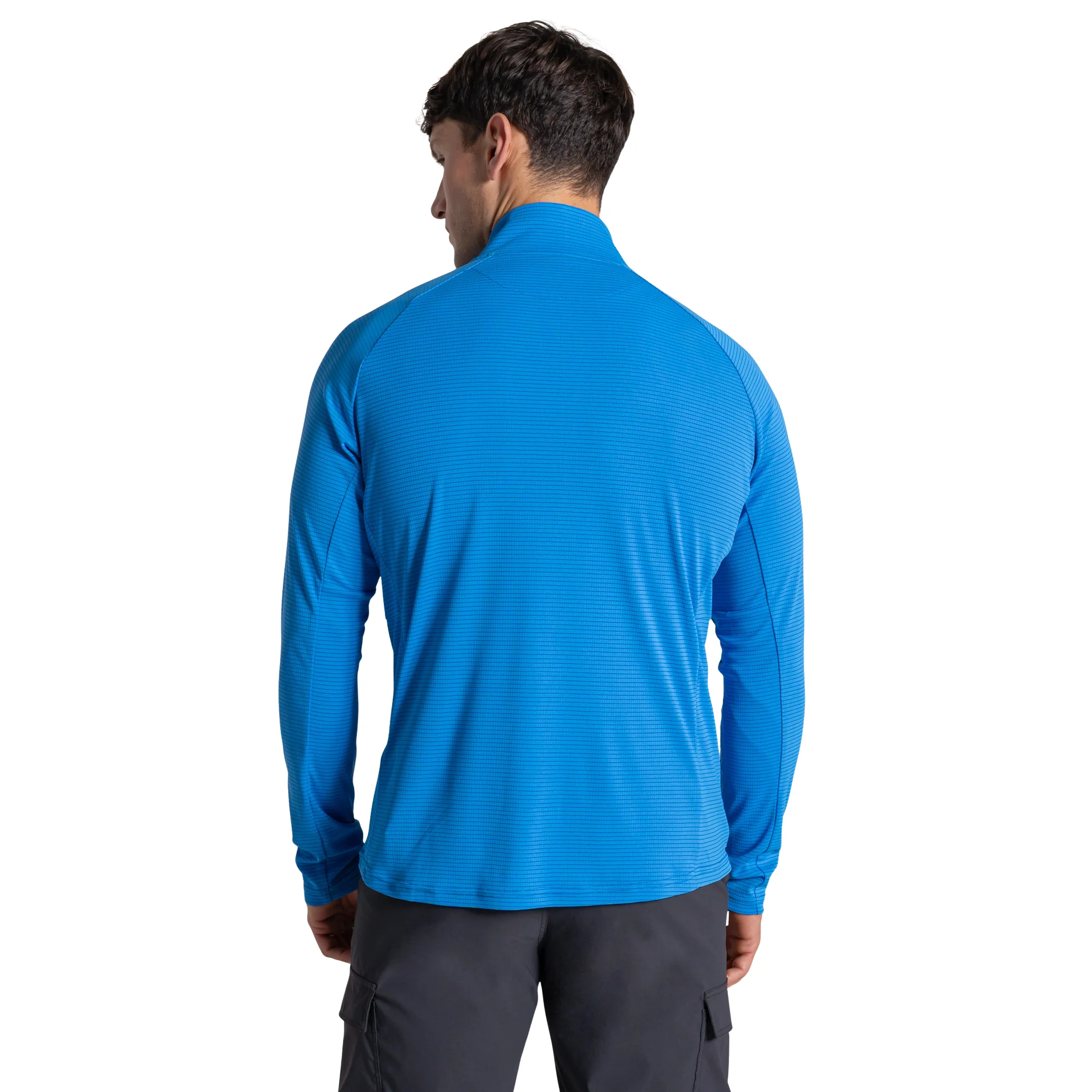 Craghoppers Men's Nosilife SolarShield+ UPF50 Half Zip Technical Top (Azure Sky) - Image 2