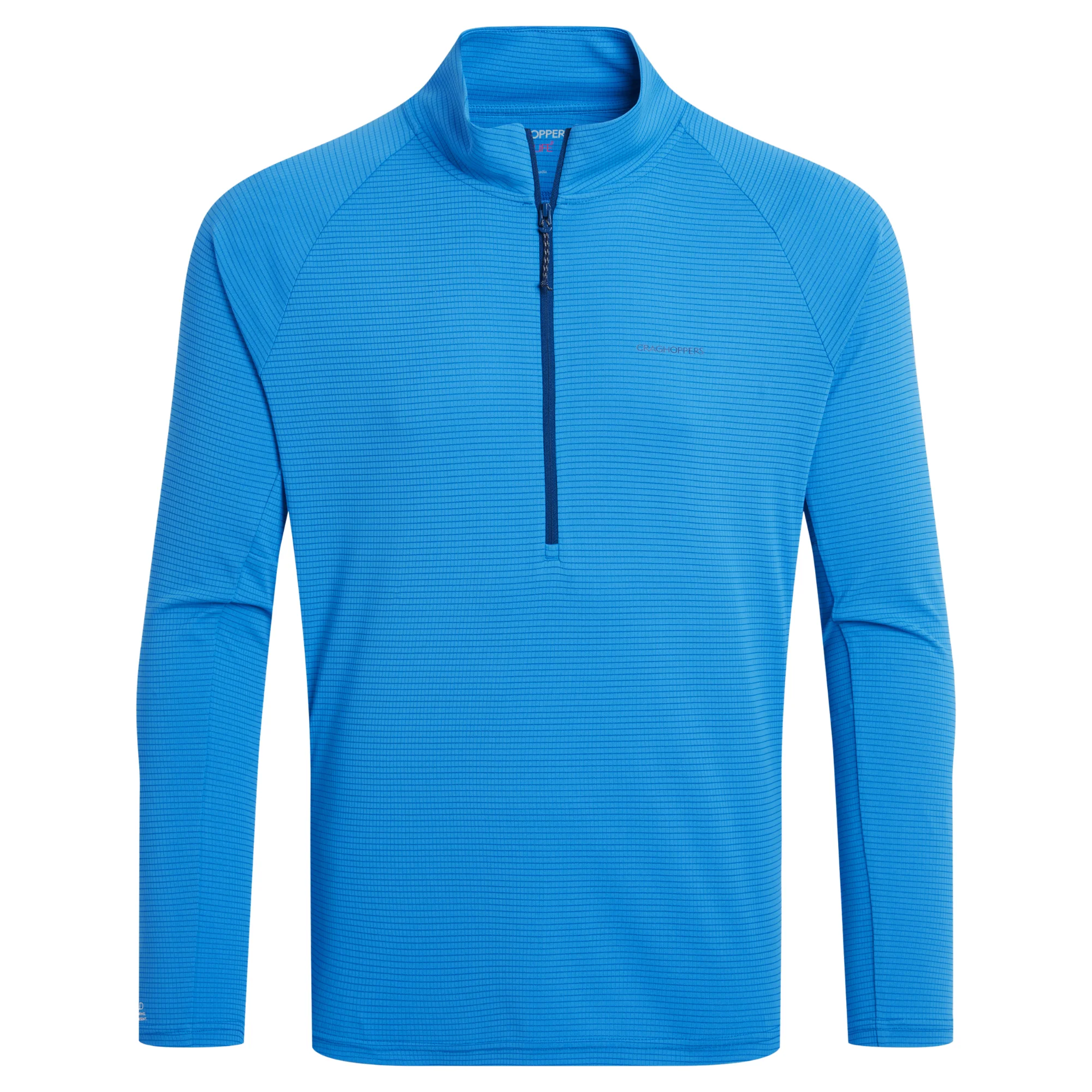 Craghoppers Men's Nosilife SolarShield+ UPF50 Half Zip Technical Top (Azure Sky) - Image 6