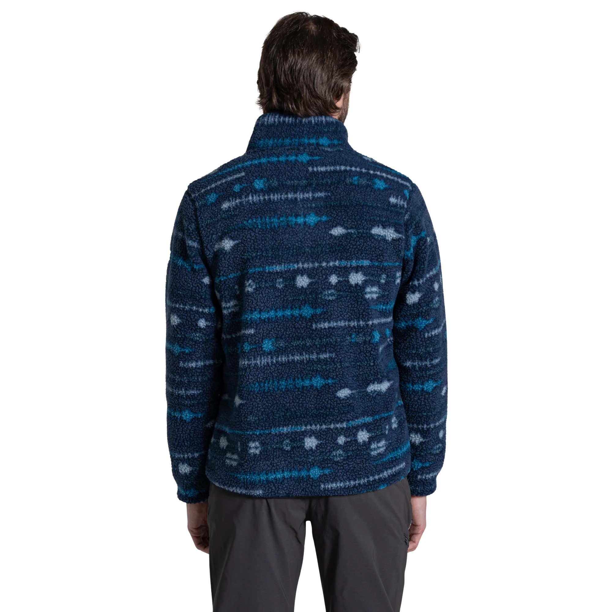 Craghoppers Men’s Rawthey National Trust Half Zip Fleece Top (Blue Navy) - Image 2