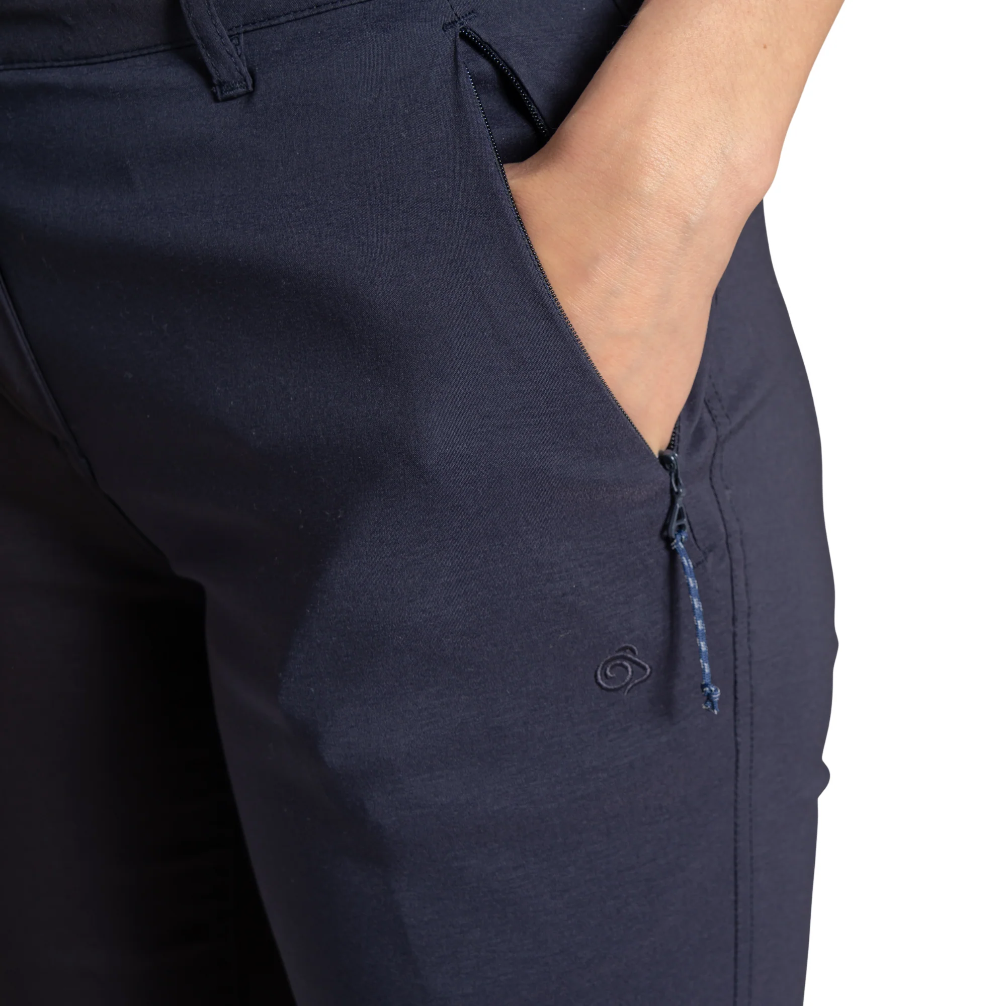 Craghoppers Women's Kiwi Pro III NosiDefence UPF40 Trousers (Dark Navy) - Image 8