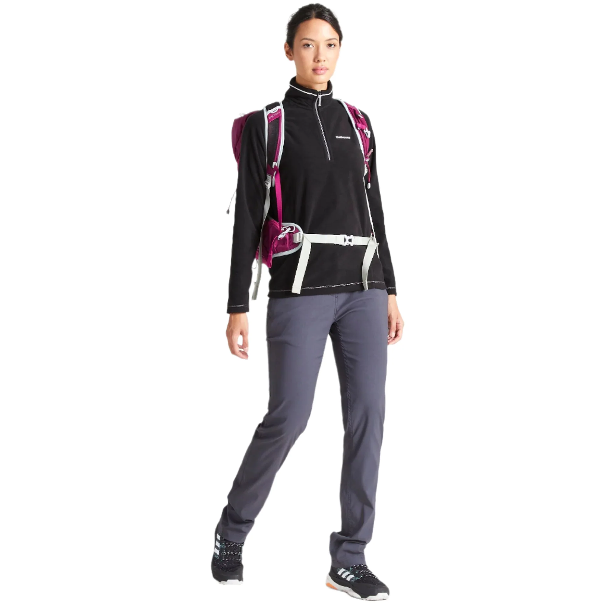 Craghoppers Women's Kiwi Pro II NosiDefence UPF50 Trousers (Graphite)(2024 Version) - Image 4