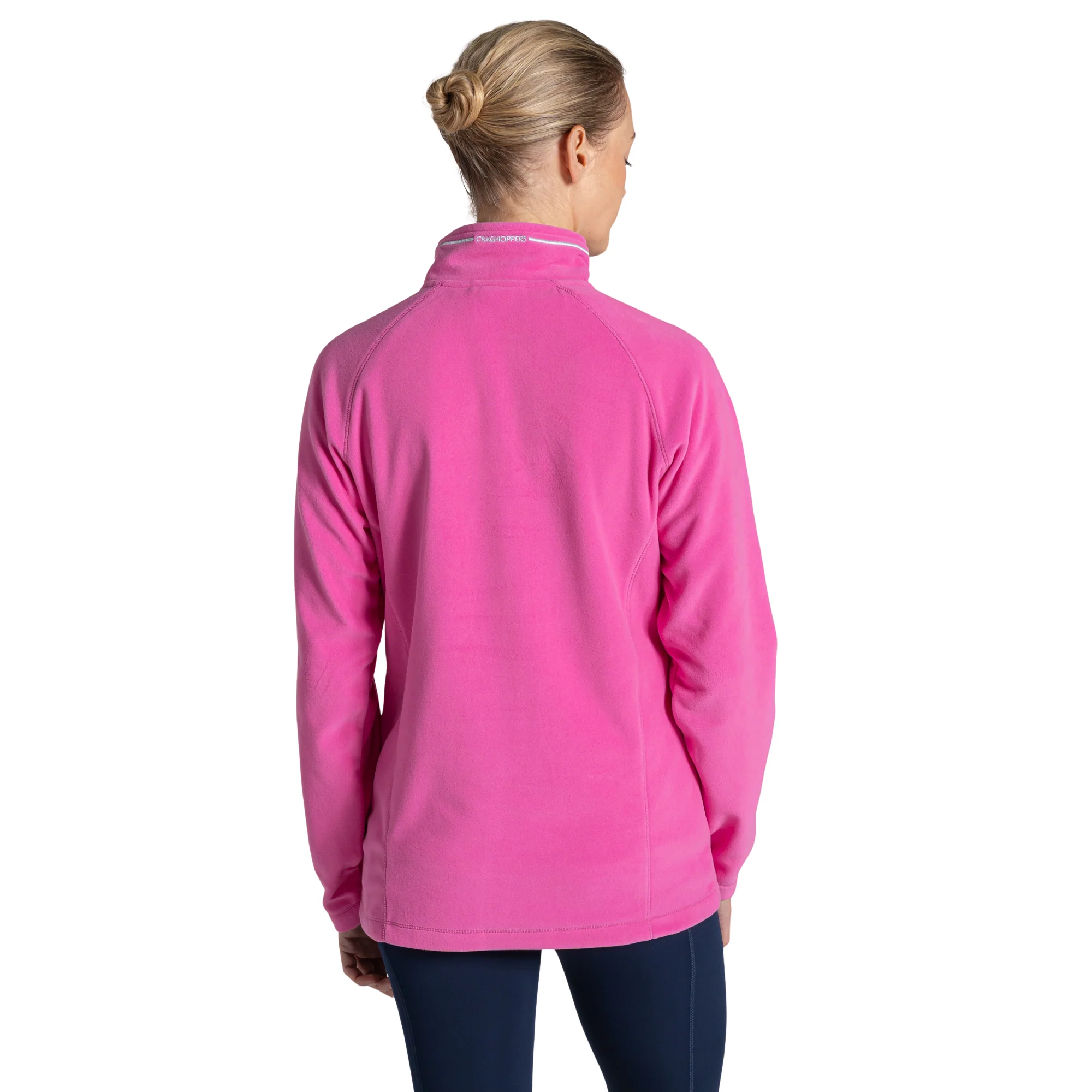 Craghoppers Women's Miska VI Half Zip Fleece Top (Damask Rose) - Image 2