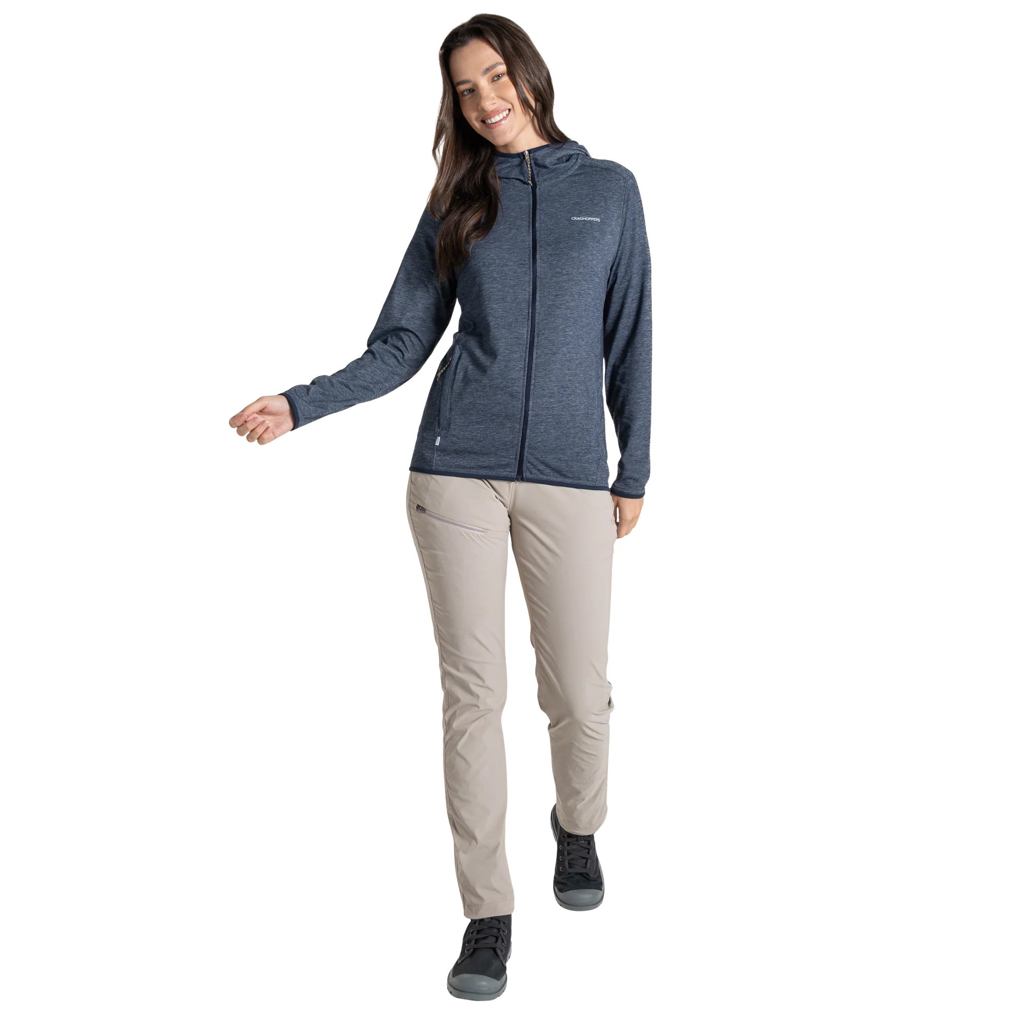Craghoppers Women's Nosilife Pro III Insect Repellent UPF50 Trousers (Soft Mushroom) - Image 7