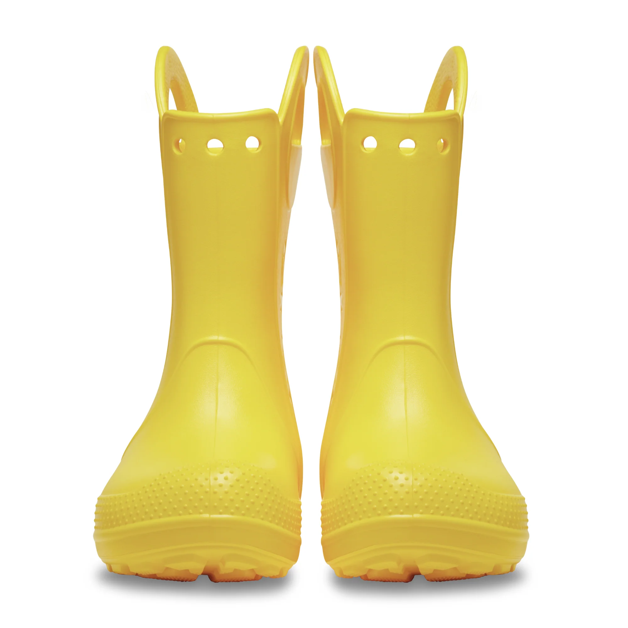 Crocs Junior Handle It Rain Wellies (Yellow)(Sizes C11-J6) - Image 10