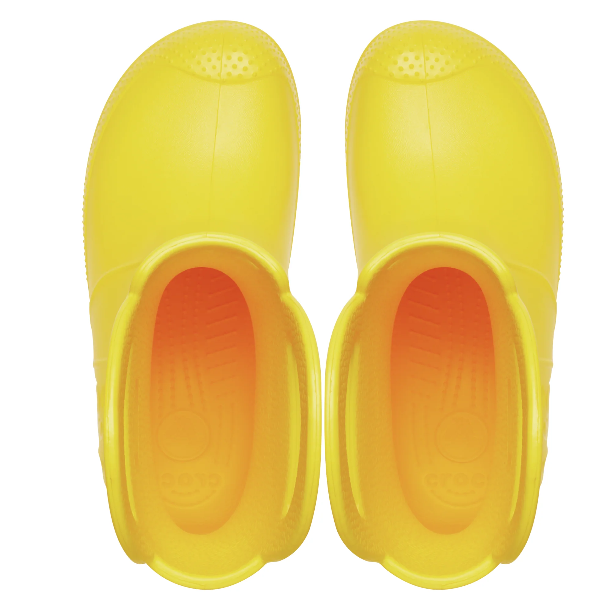Crocs Junior Handle It Rain Wellies (Yellow)(Sizes C11-J6) - Image 9