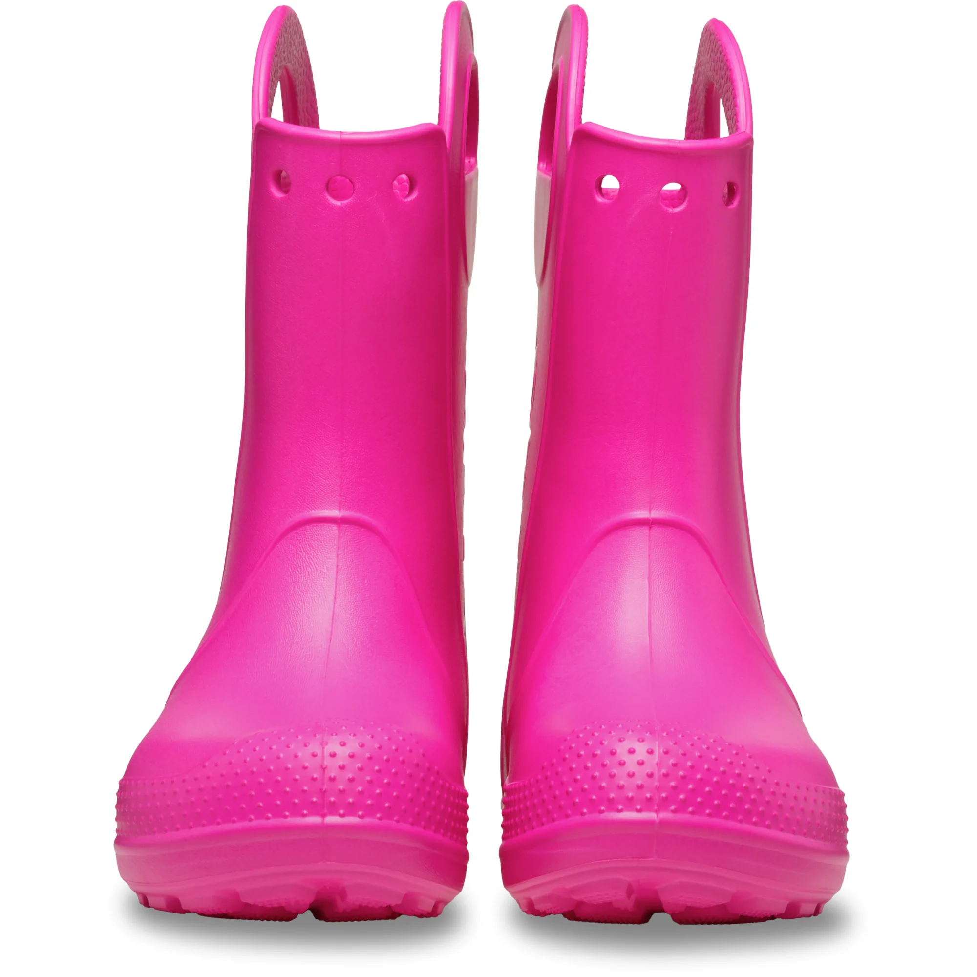 Crocs Toddlers Handle It Rain Wellies (Pink Crush)(Sizes C4-C10) - Image 4