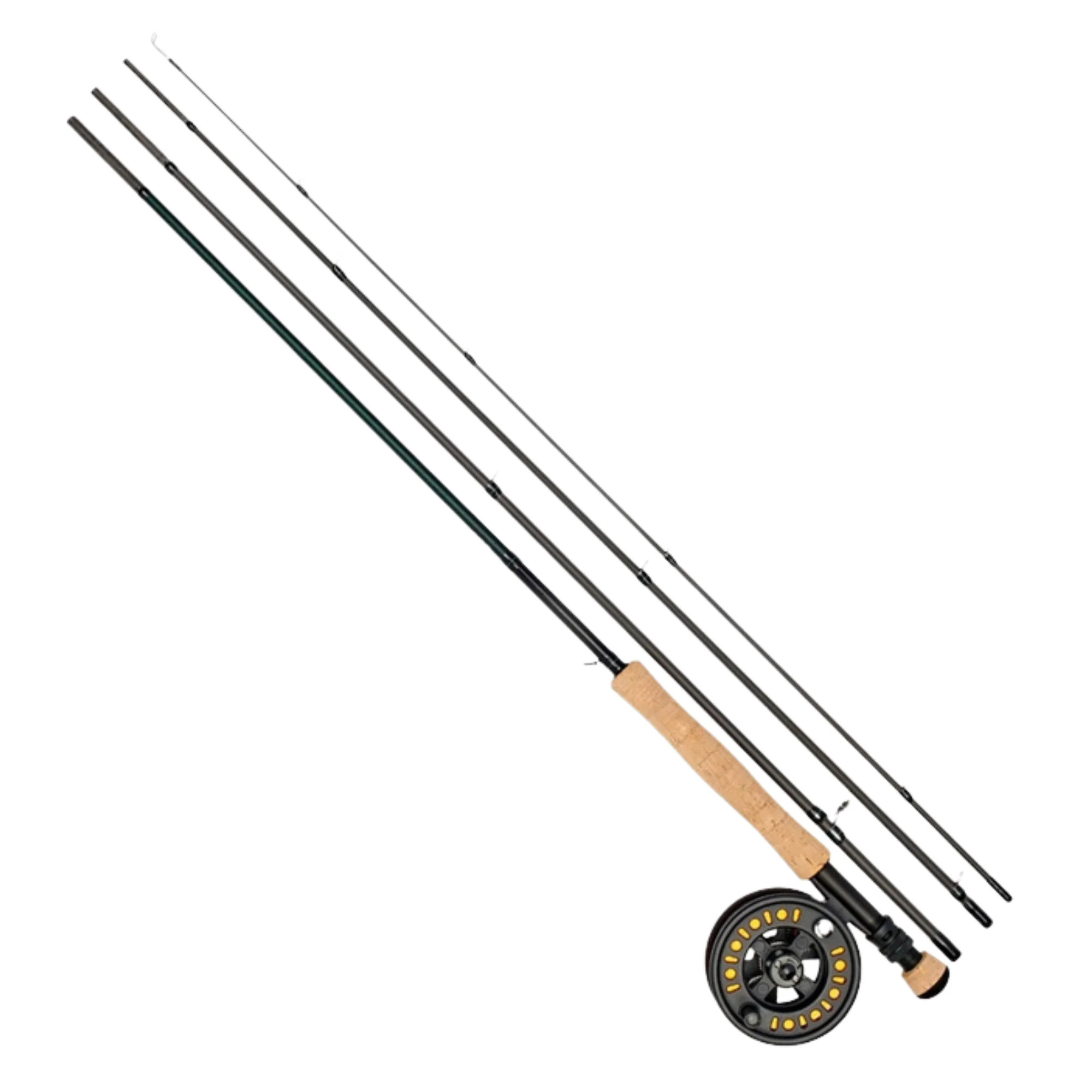 Daiwa 10ft/3m S4 D Trout Fly Fishing Rod, Reel & Line Combo (#7)