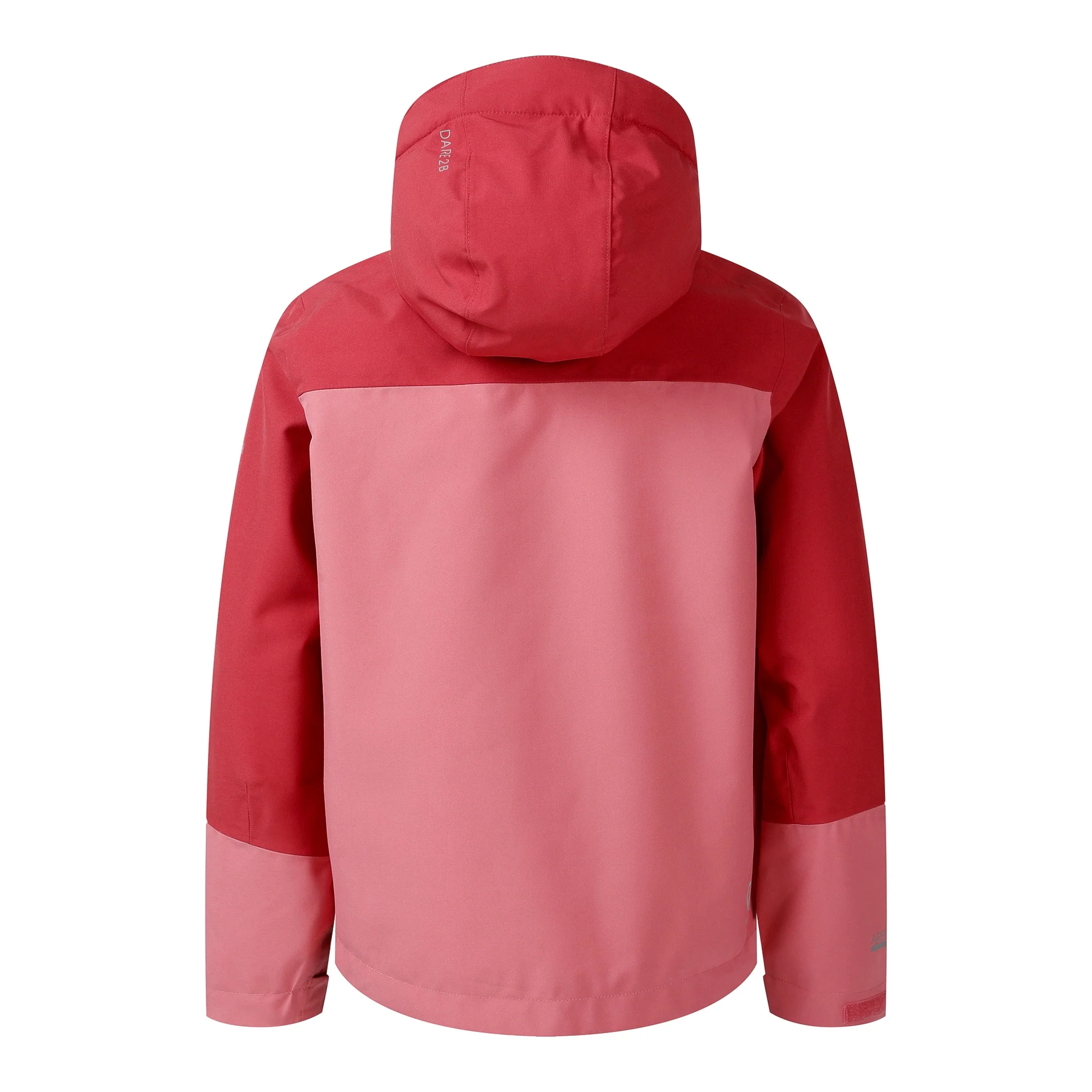 Dare 2B Kids Explore III Waterproof Jacket (Rapture Red/Deep Claret) - Image 9