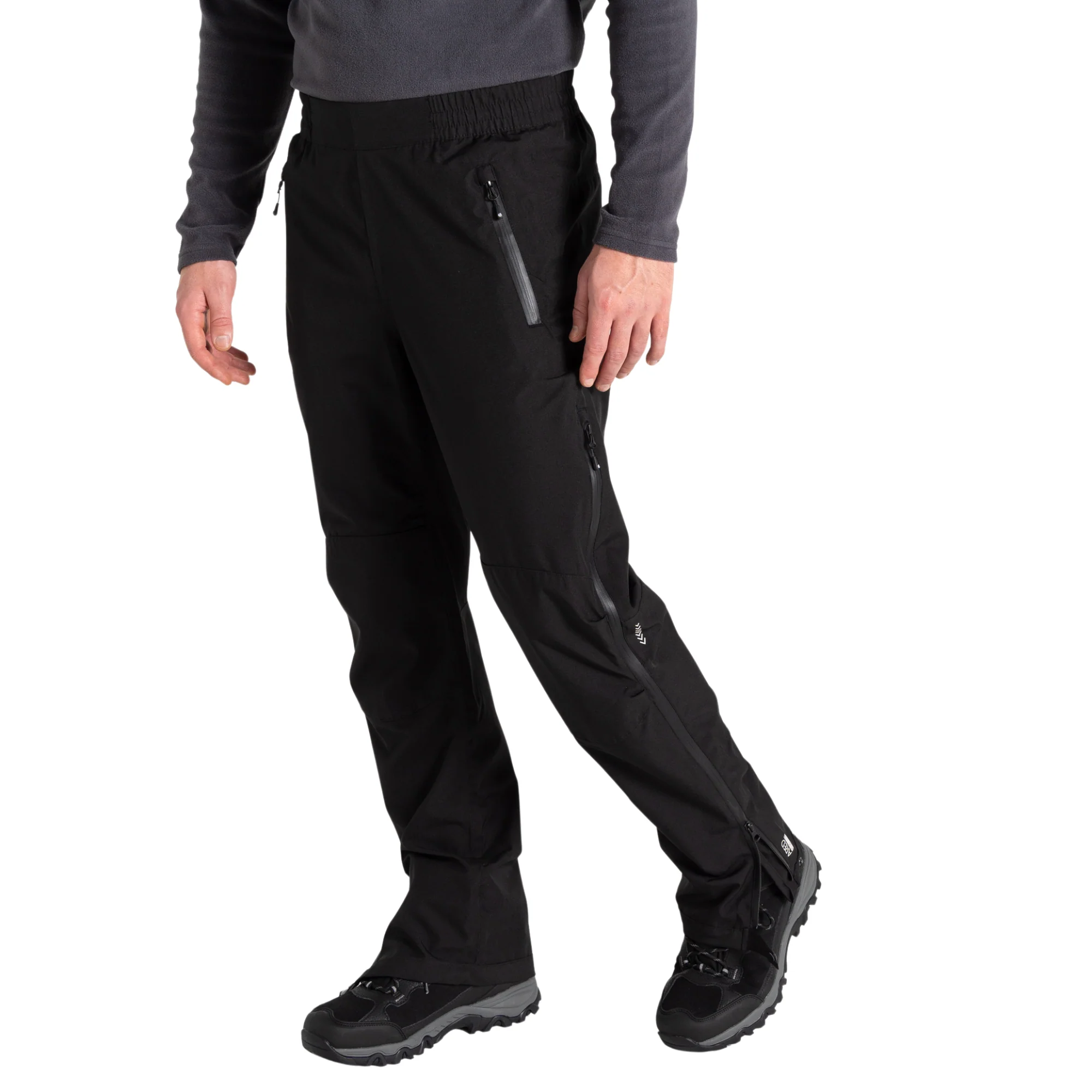 Dare 2B Men's Adriot III Waterproof Over-Trousers (Black)