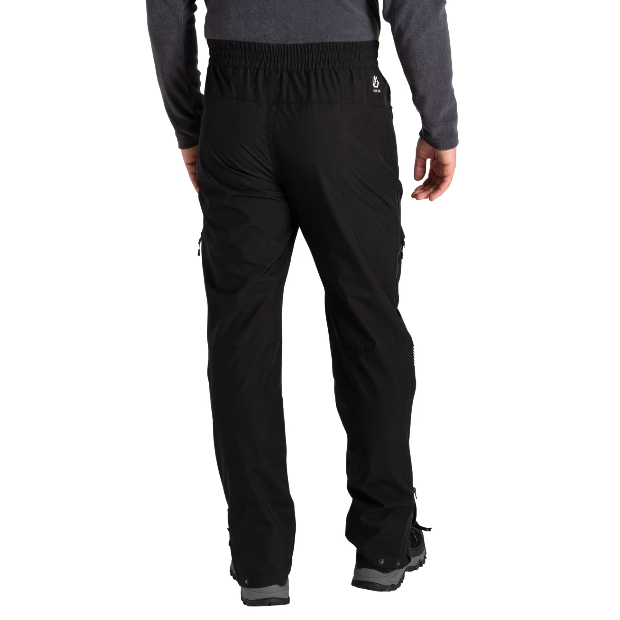 Dare 2B Men's Adriot III Waterproof Over-Trousers (Black) - Image 2