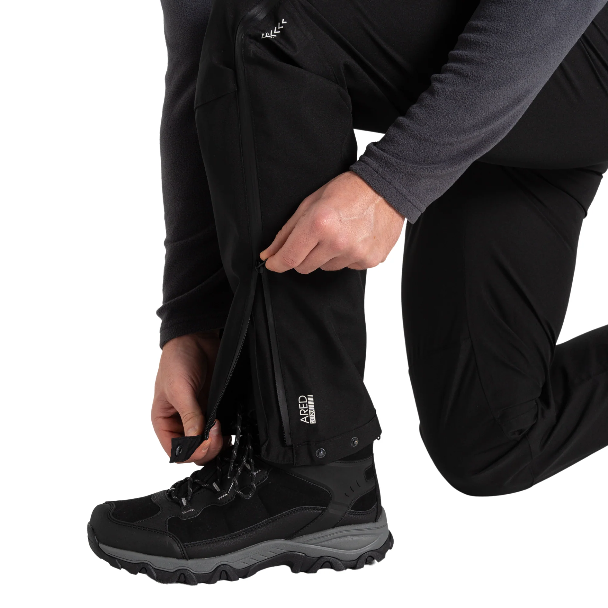 Dare 2B Men's Adriot III Waterproof Over-Trousers (Black) - Image 6