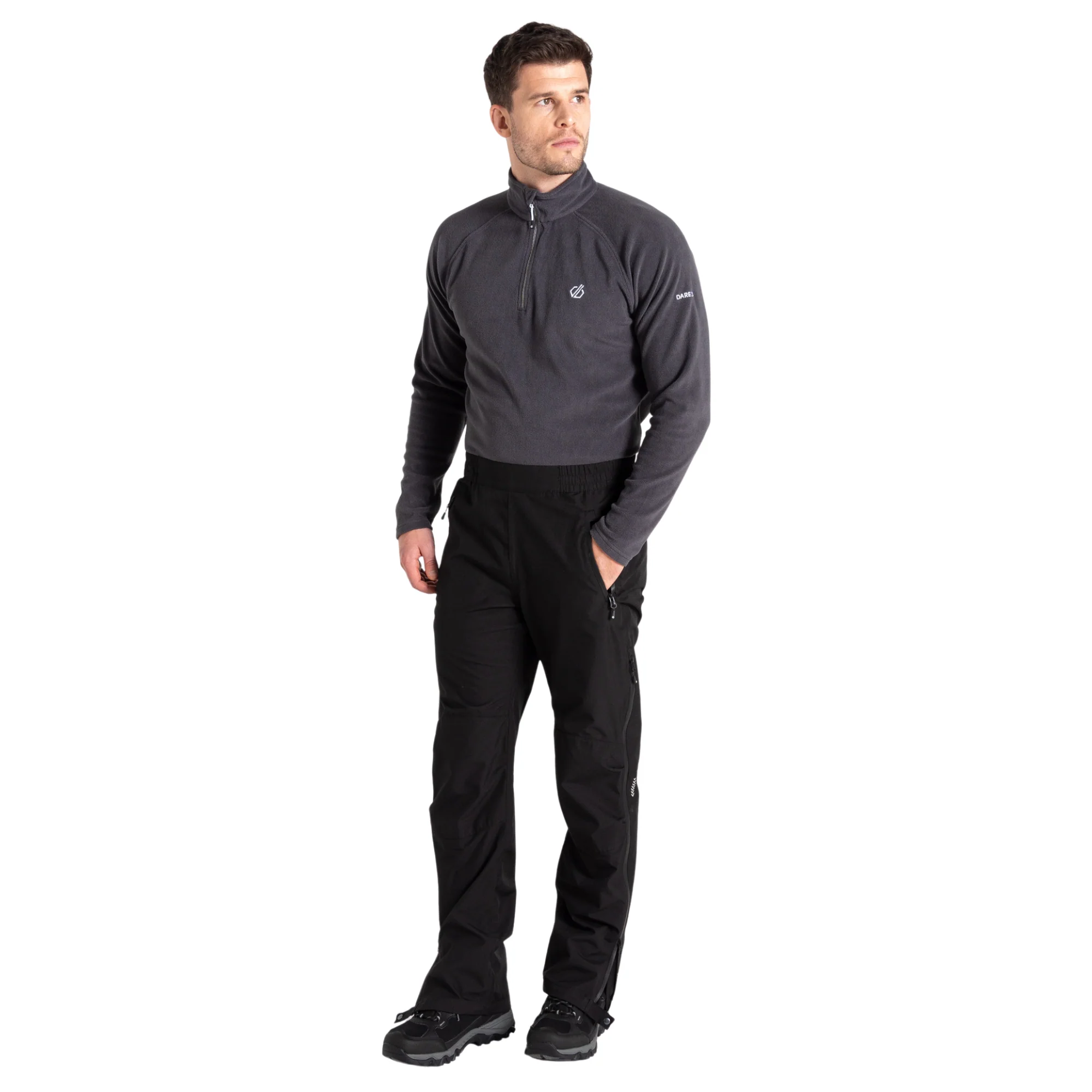 Dare 2B Men's Adriot III Waterproof Over-Trousers (Black) - Image 9