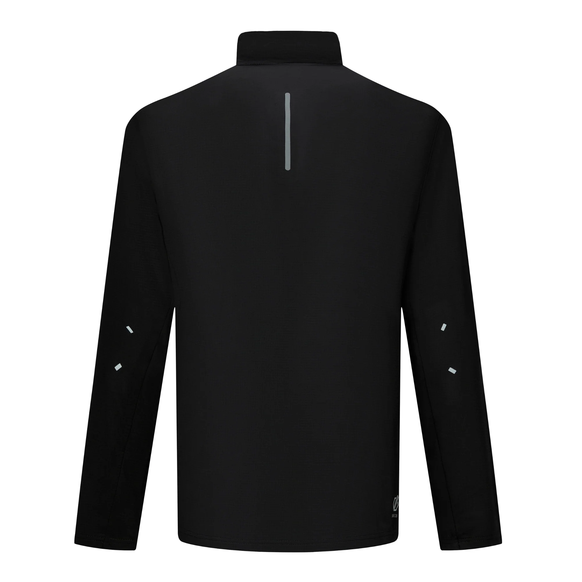 Dare 2B Men's Power Up IV Jersey UPF50 Quarter Zip Fleece Top (Black) - Image 8