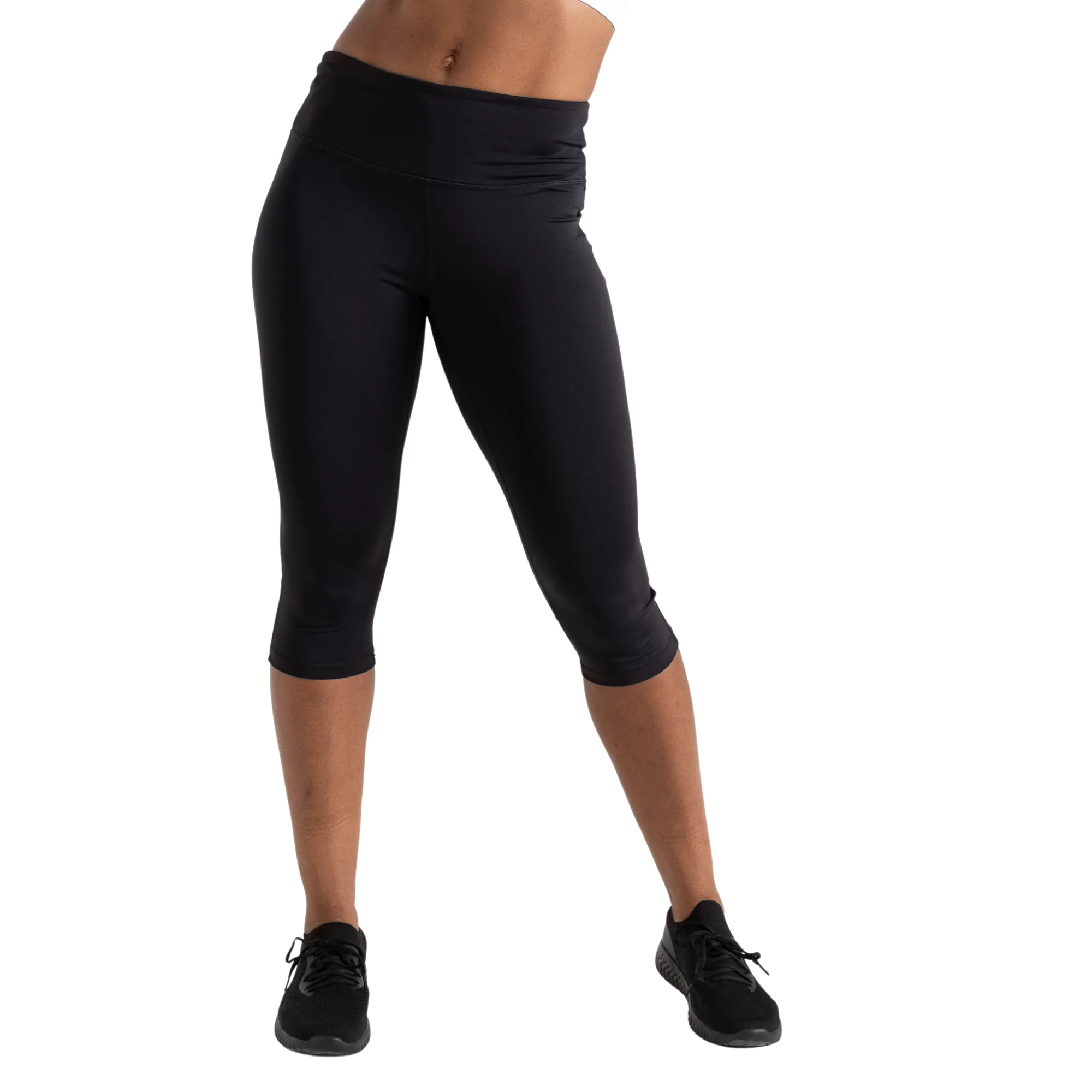 Dare 2B Women's Influential UPF50 3/4 Leggings (Black) - Image 2
