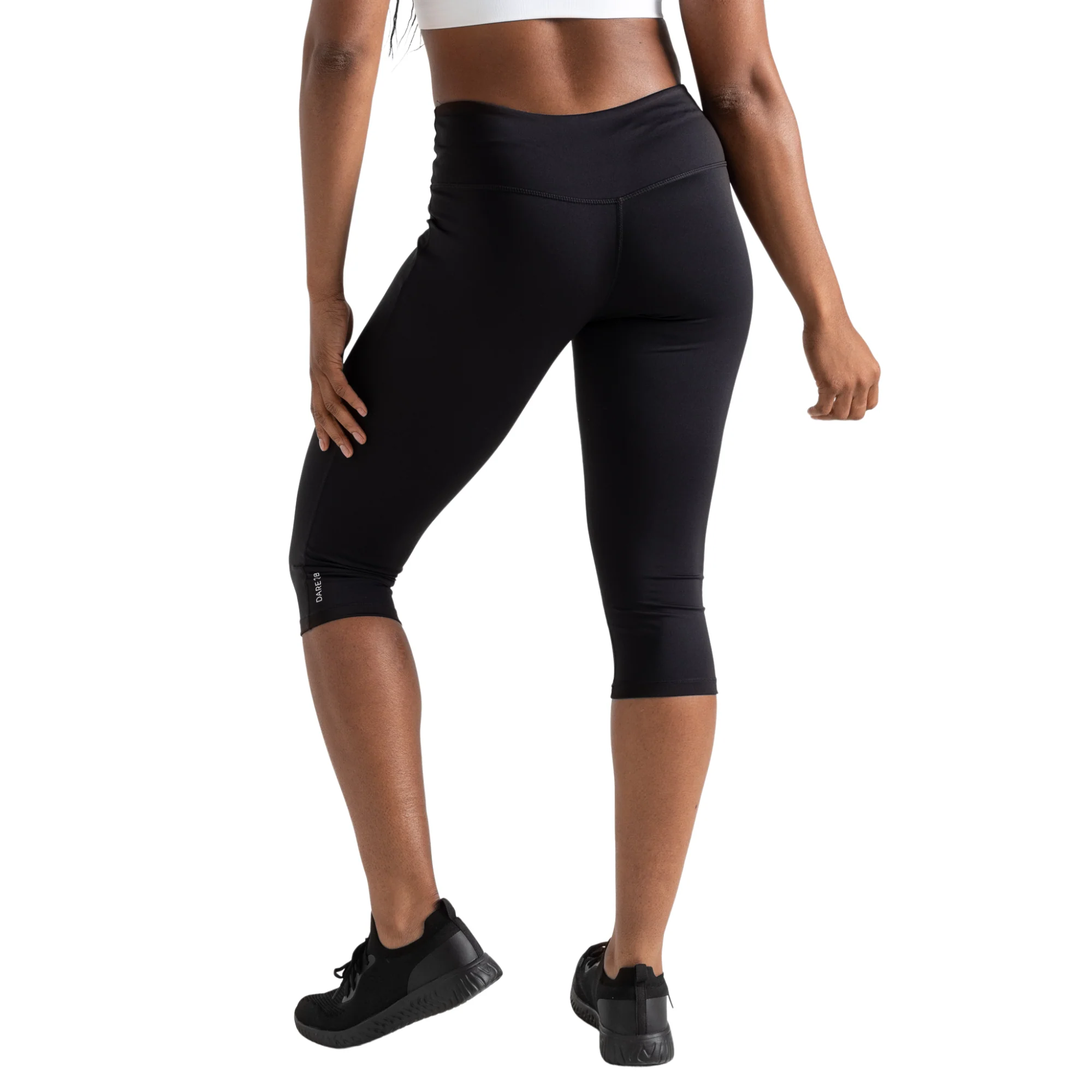 Dare 2B Women's Influential UPF50 3/4 Leggings (Black) - Image 5
