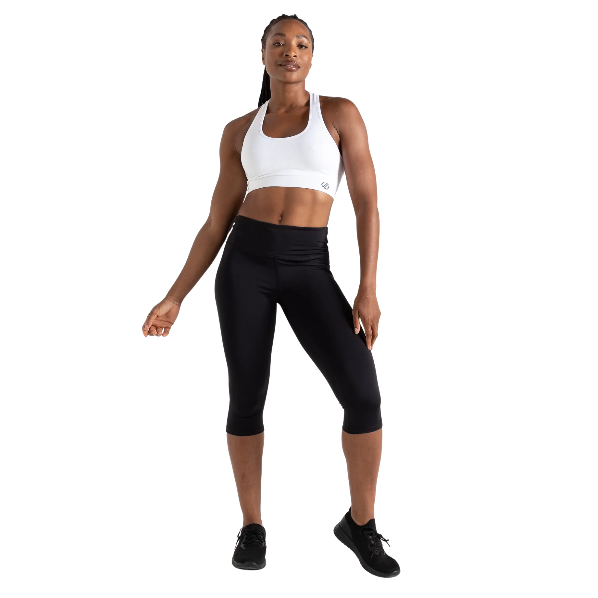 Dare 2B Women's Influential UPF50 3/4 Leggings (Black) - Image 9