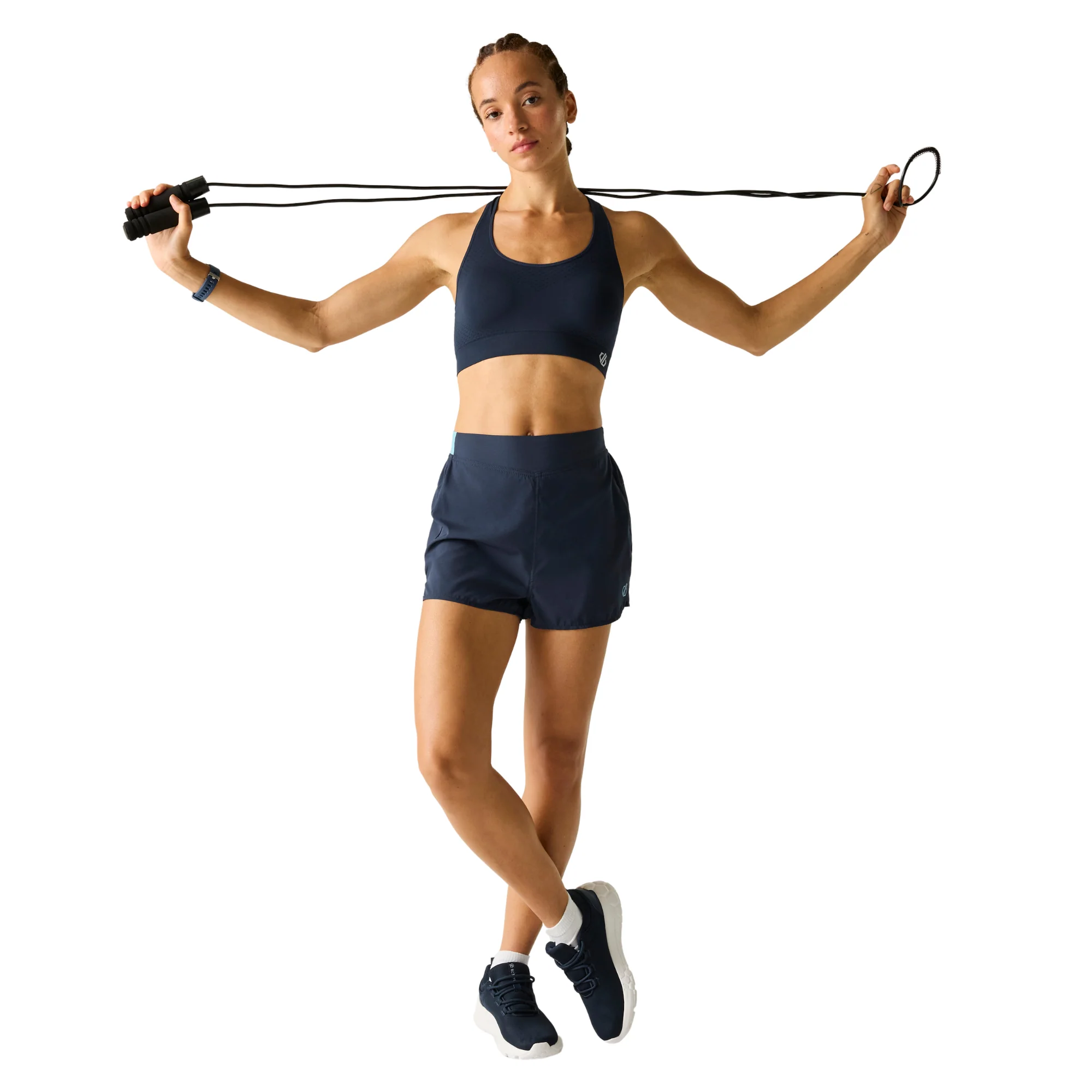Dare 2B Women's Don't Sweat It II Sports Bra (Navy) - Image 4