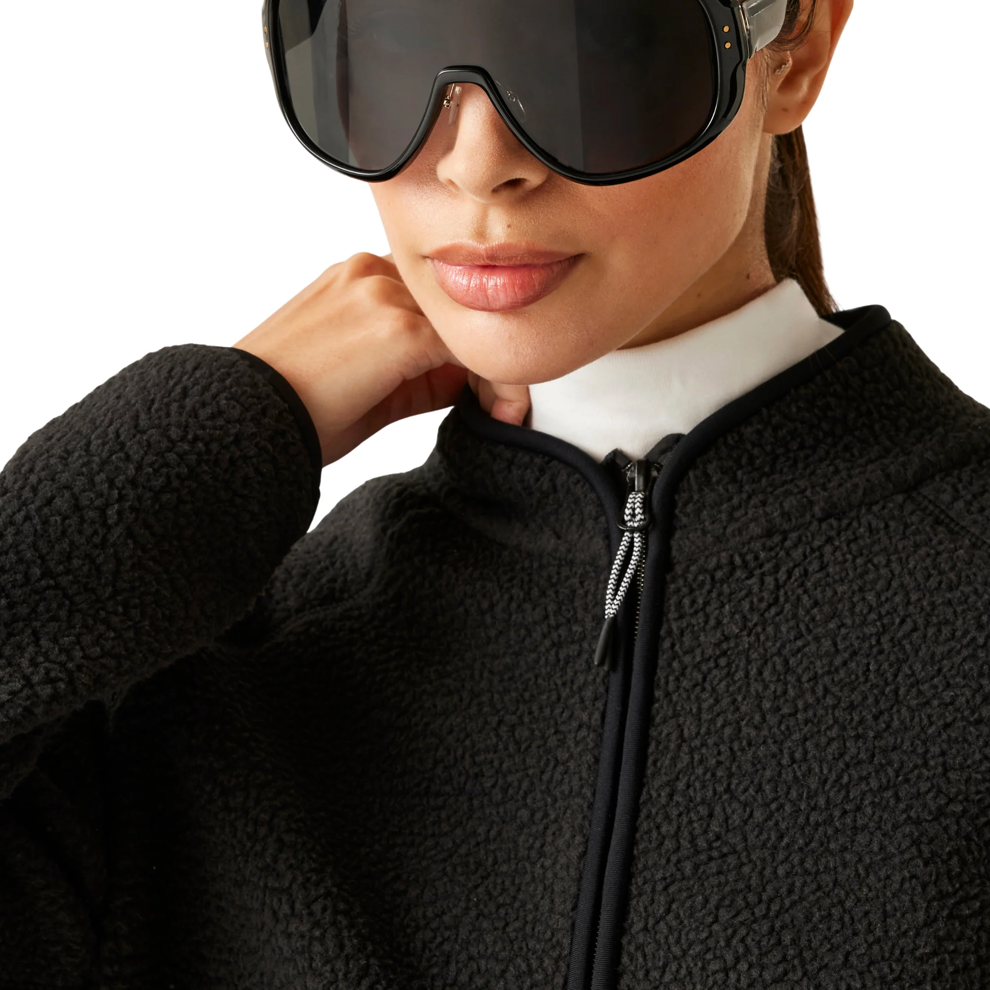 Dare 2B Women's Excursion Full Zip Fleece (Black) - Image 3