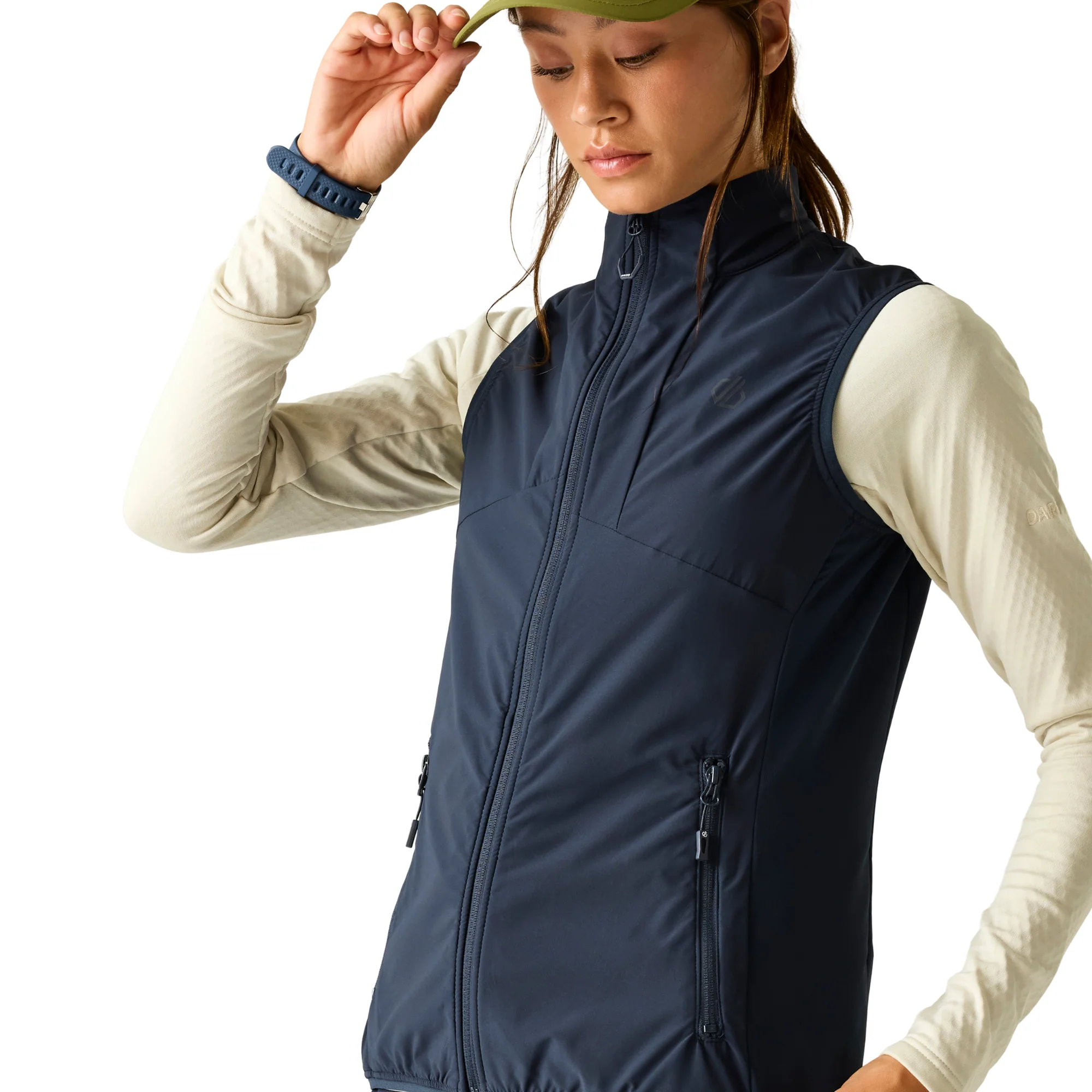 Dare 2B Women's Nomadic Lightweight UPF50 Gilet (Navy) - Image 3