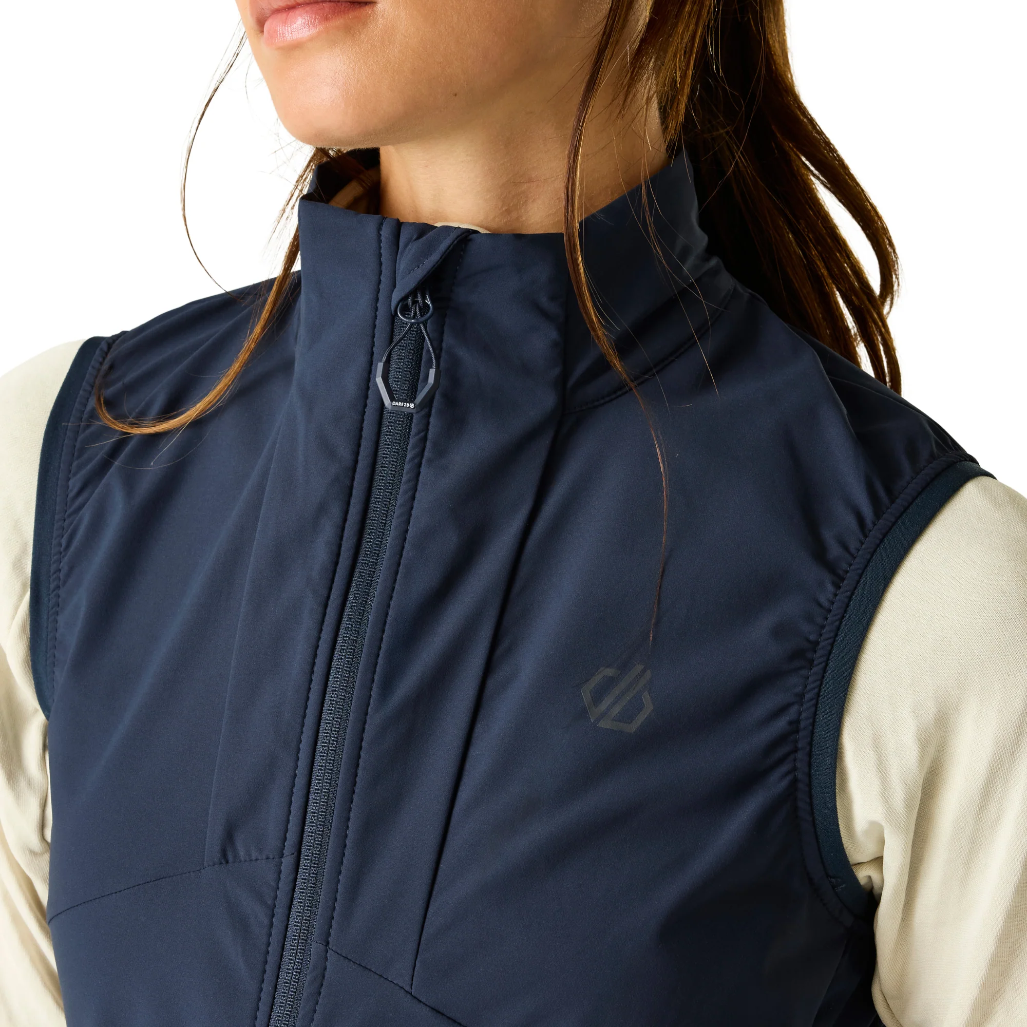 Dare 2B Women's Nomadic Lightweight UPF50 Gilet (Navy) - Image 4