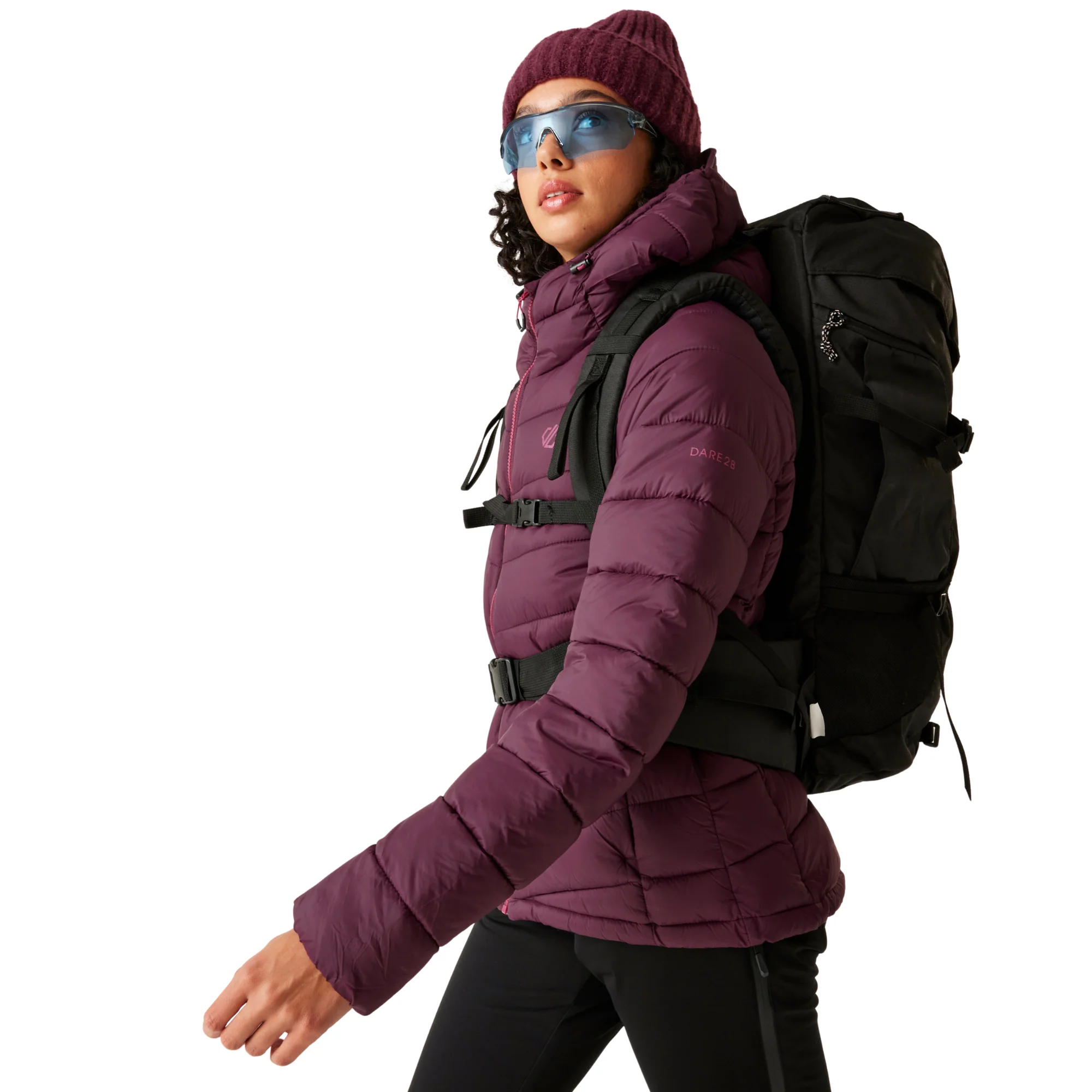 Dare 2B Women's Torrek Mountain Baffled Jacket (Fig) - Image 5