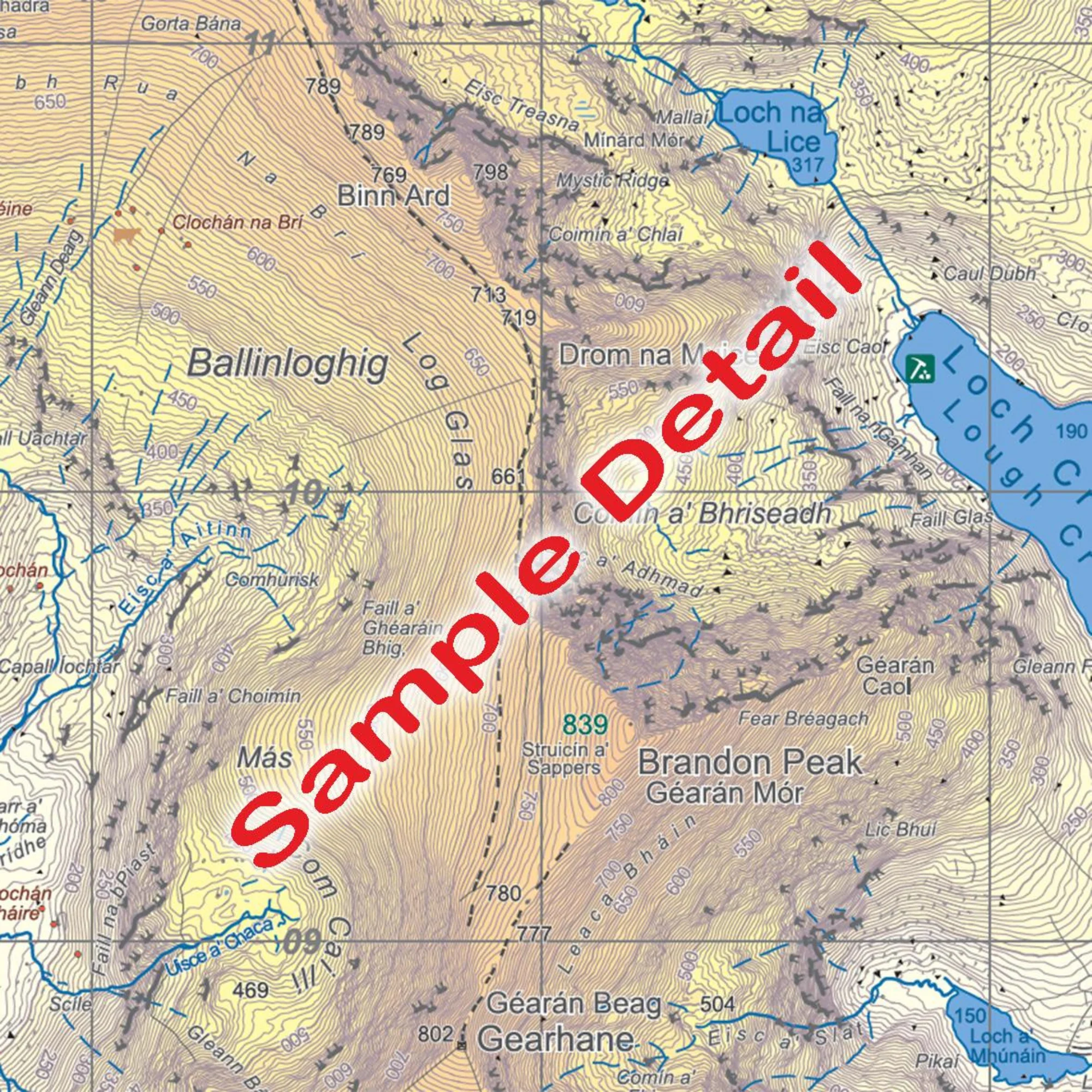 EastWest Mapping Dingle West ~ Brandon Map (1:25,000) - Image 2