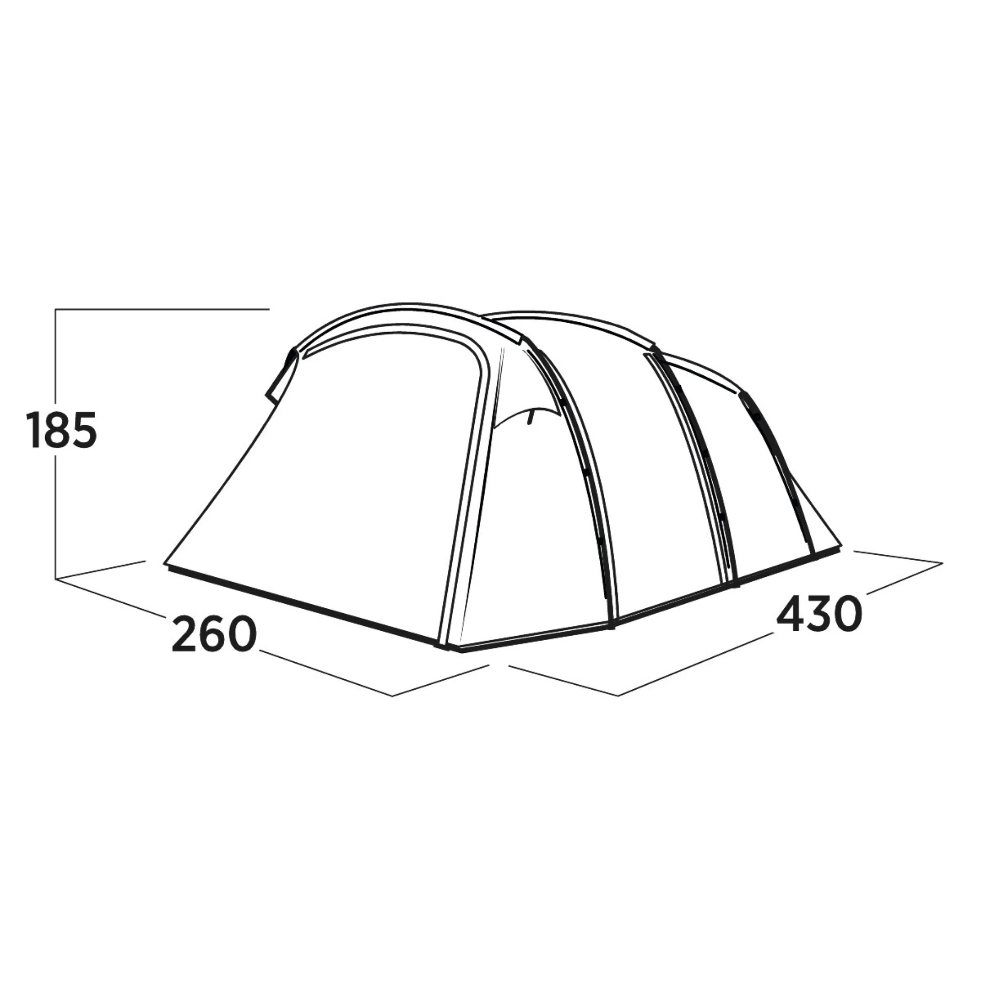 Easy Camp Hamra 4 Tent (4 Person) - Image 14