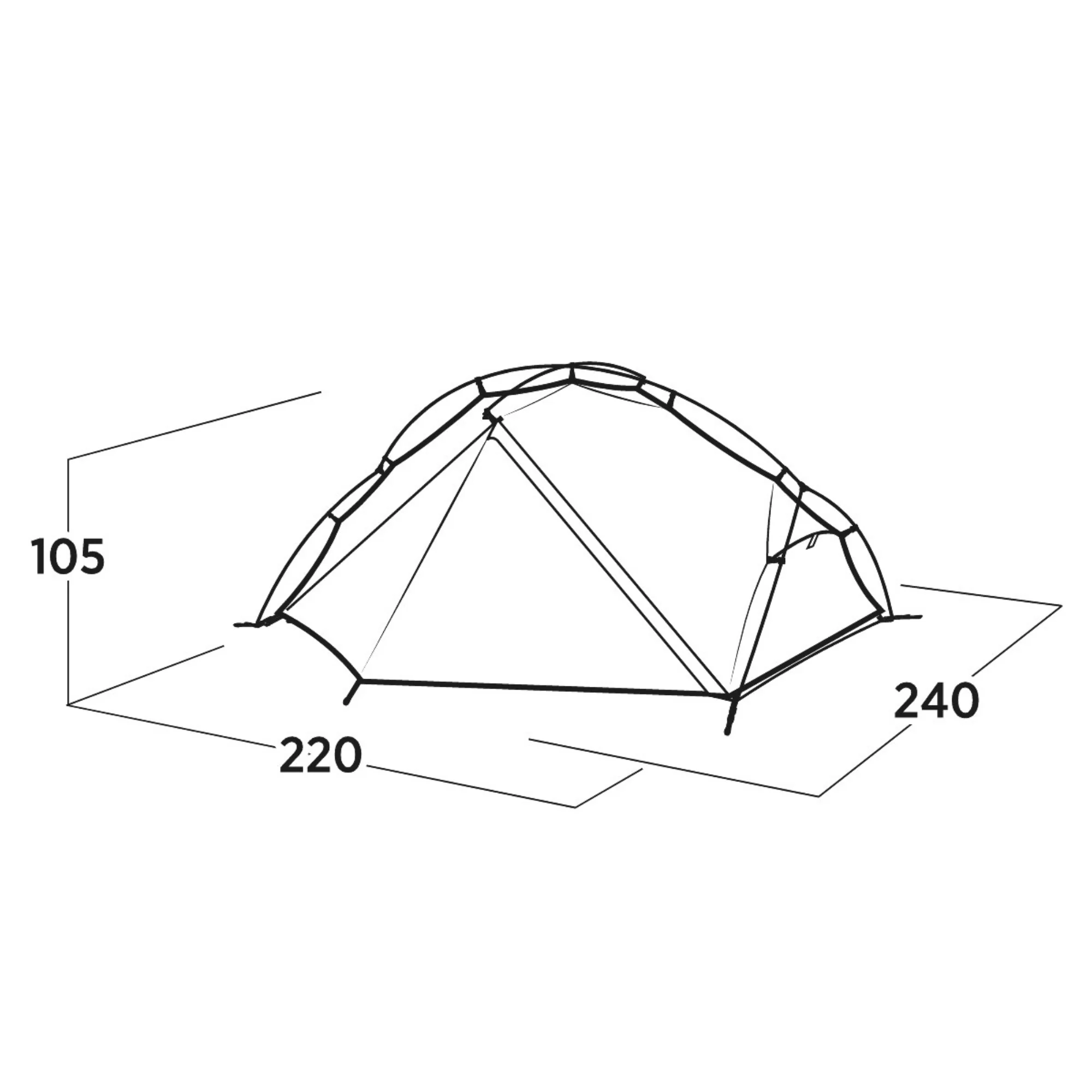 Easy Camp Rago 2 Tent (2 Person) - Image 15