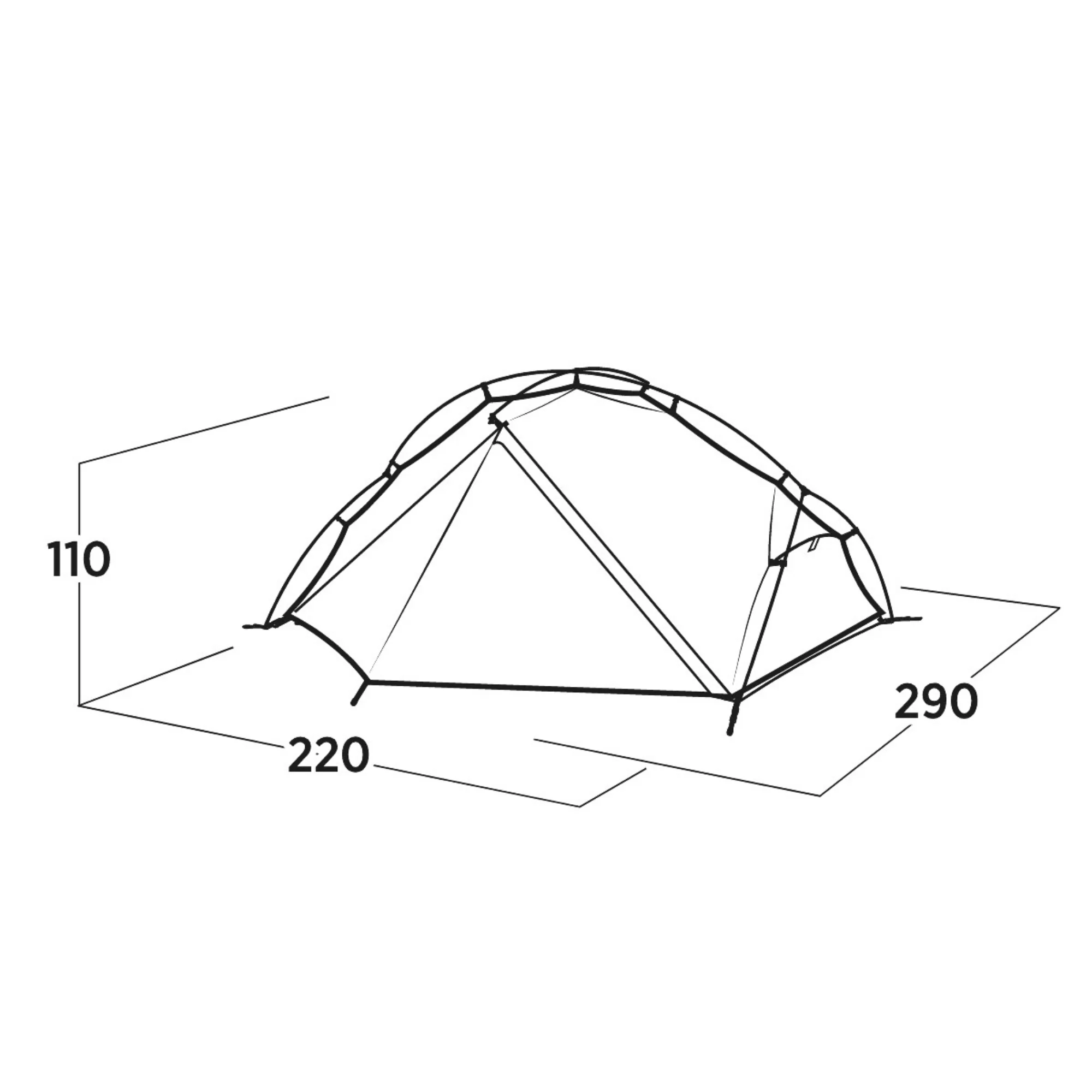 Easy Camp Rago 3 Tent (3 Person) - Image 22