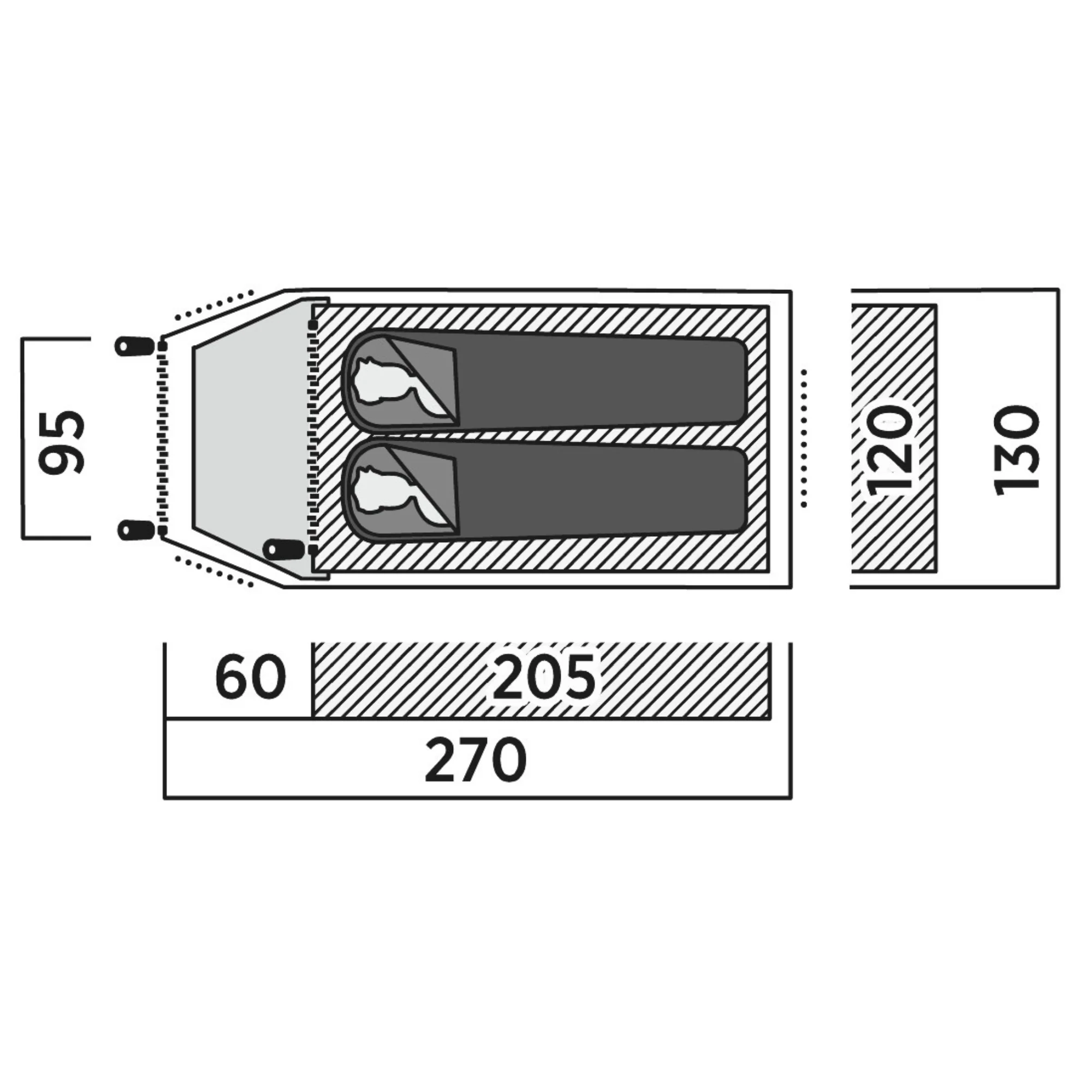 Easy Camp Setesdal 2 Tent (2 Person) - Image 14