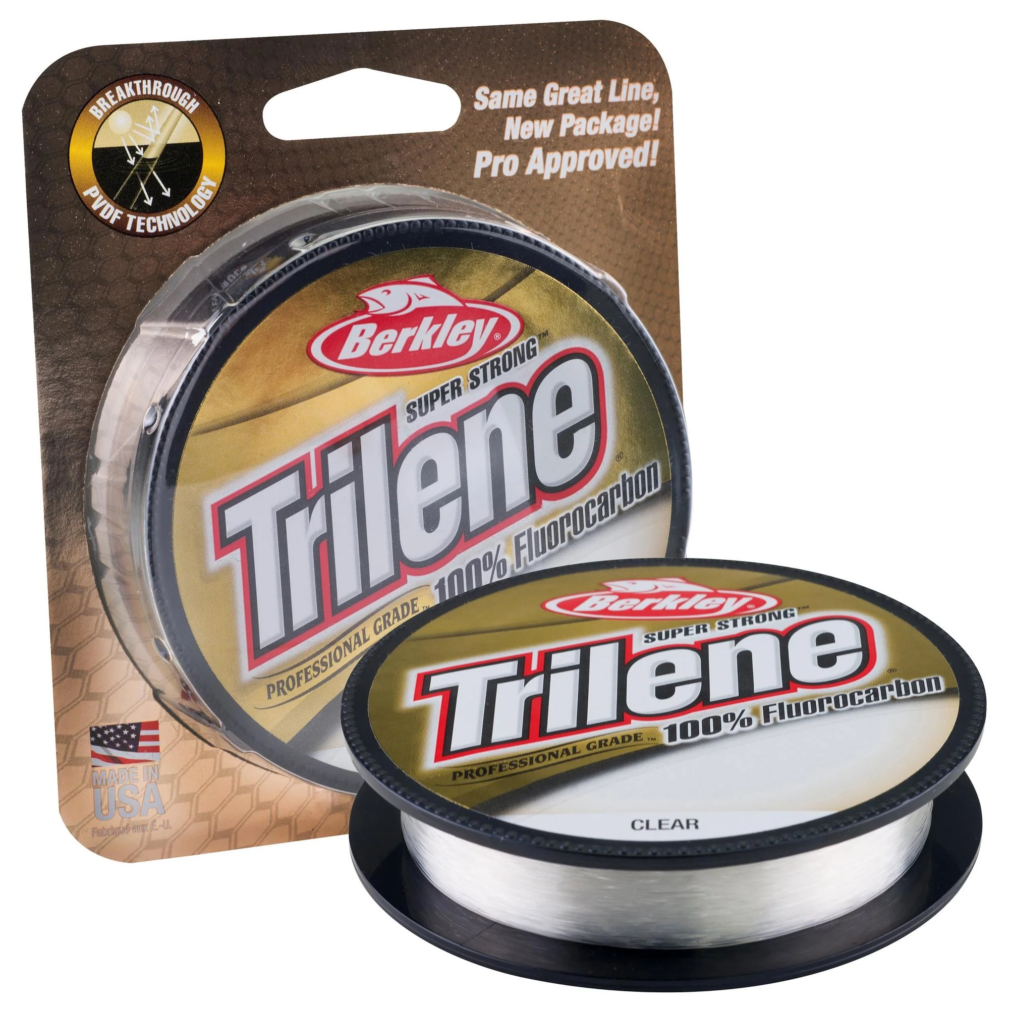 Berkley Trilene® 100% Fluorocarbon Leader Line (2.8kg/0.20mm/50m - Clear)