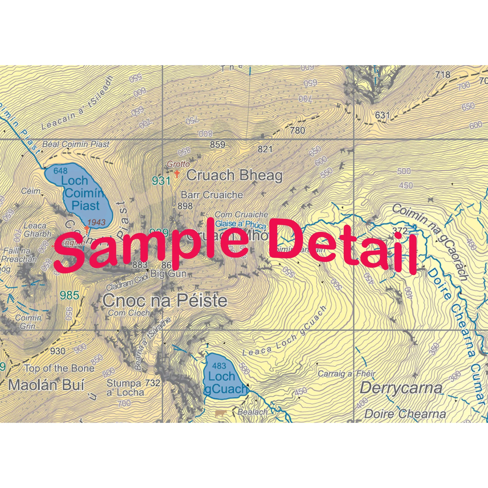 EastWest Mapping The Reeks Map (1:20,000) - Image 3
