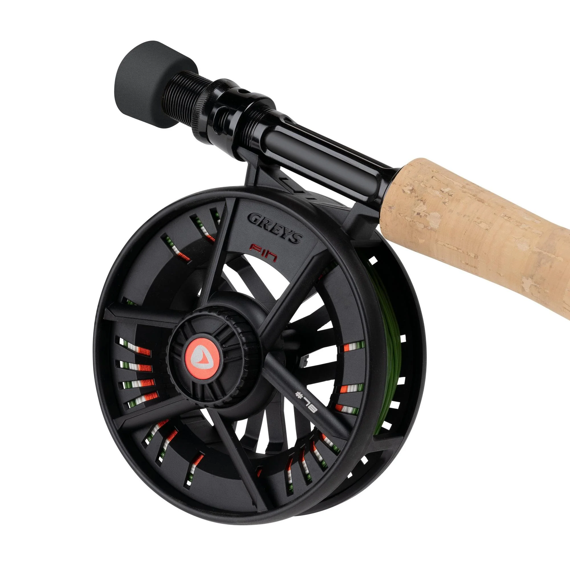 Greys 9ft/2.75m Fin 4 Section Fly Fishing Rod + Reel + Line Combo (#8)(7/8) - Image 2