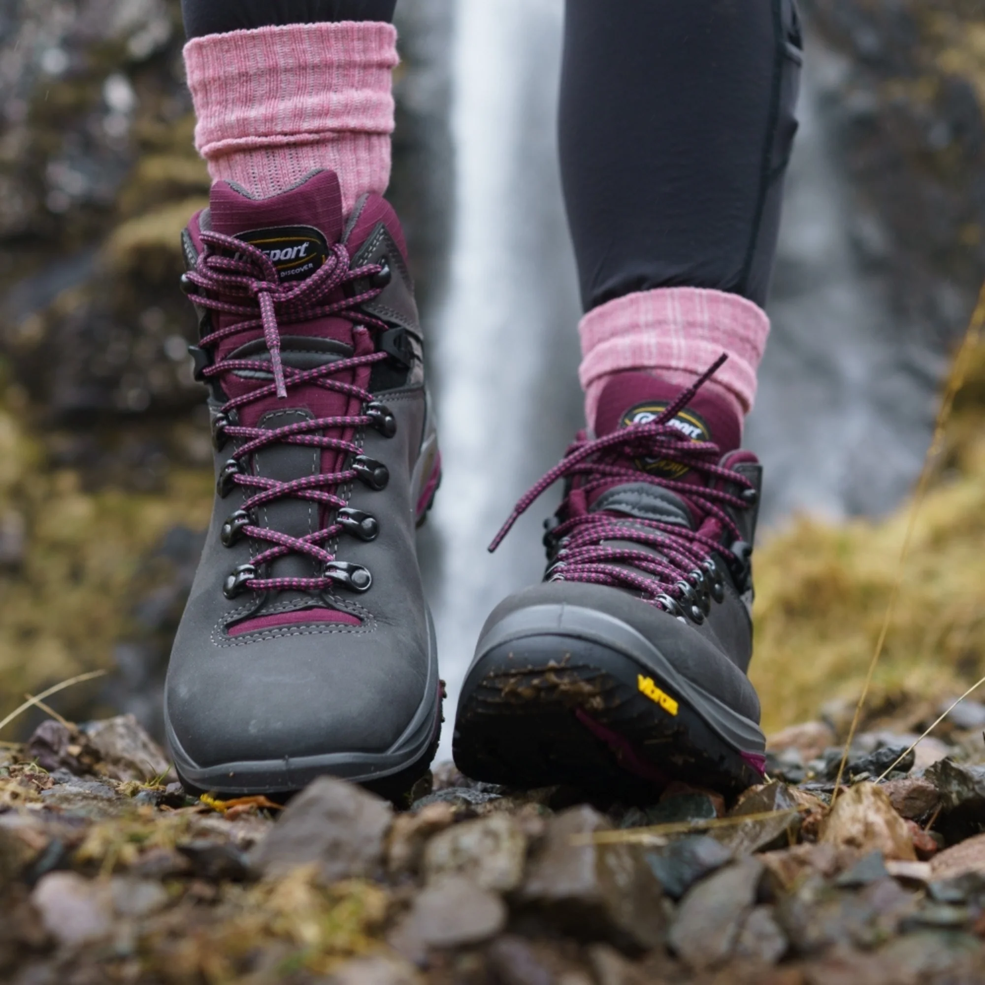 Grisport Women's Lady Glide Waterproof Hillwalking Boots (Grey) - Image 12