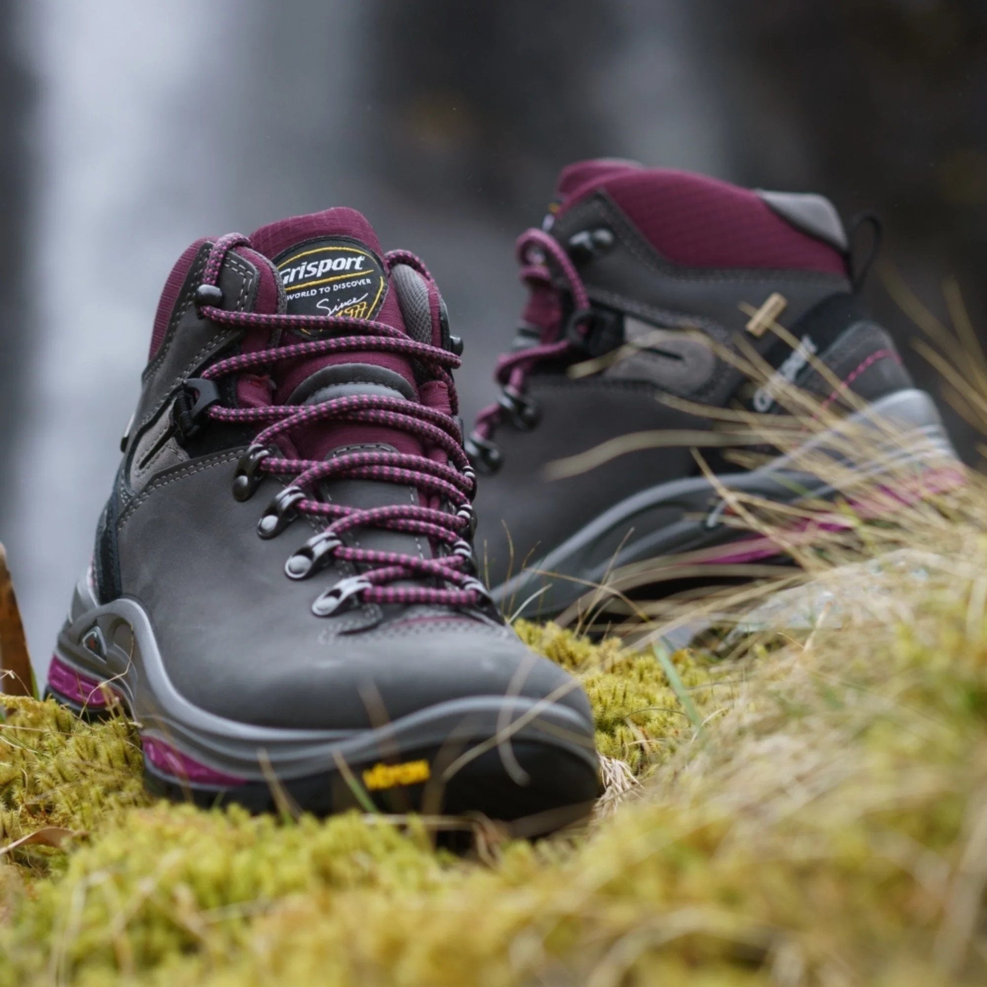 Grisport Women's Lady Glide Waterproof Hillwalking Boots (Grey) - Image 14