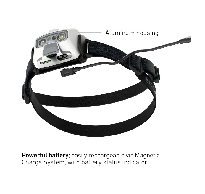 Ledlenser HF6R Core Rechargeable Headtorch (Red) - Image 6