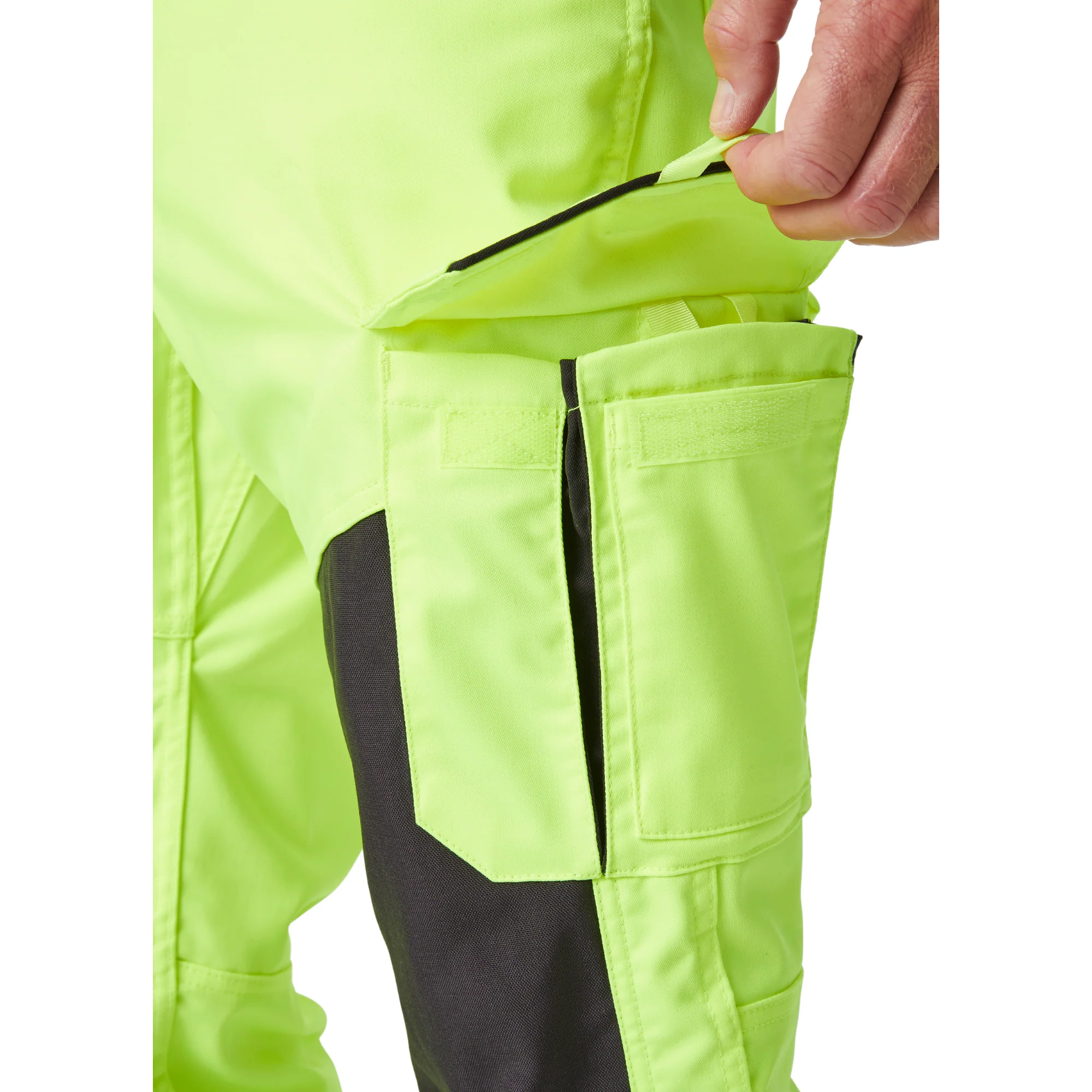 Helly Hansen Workwear Men's Alna 2.0 Hi-Vis Class 2 Work Trousers (Yellow) - Image 5