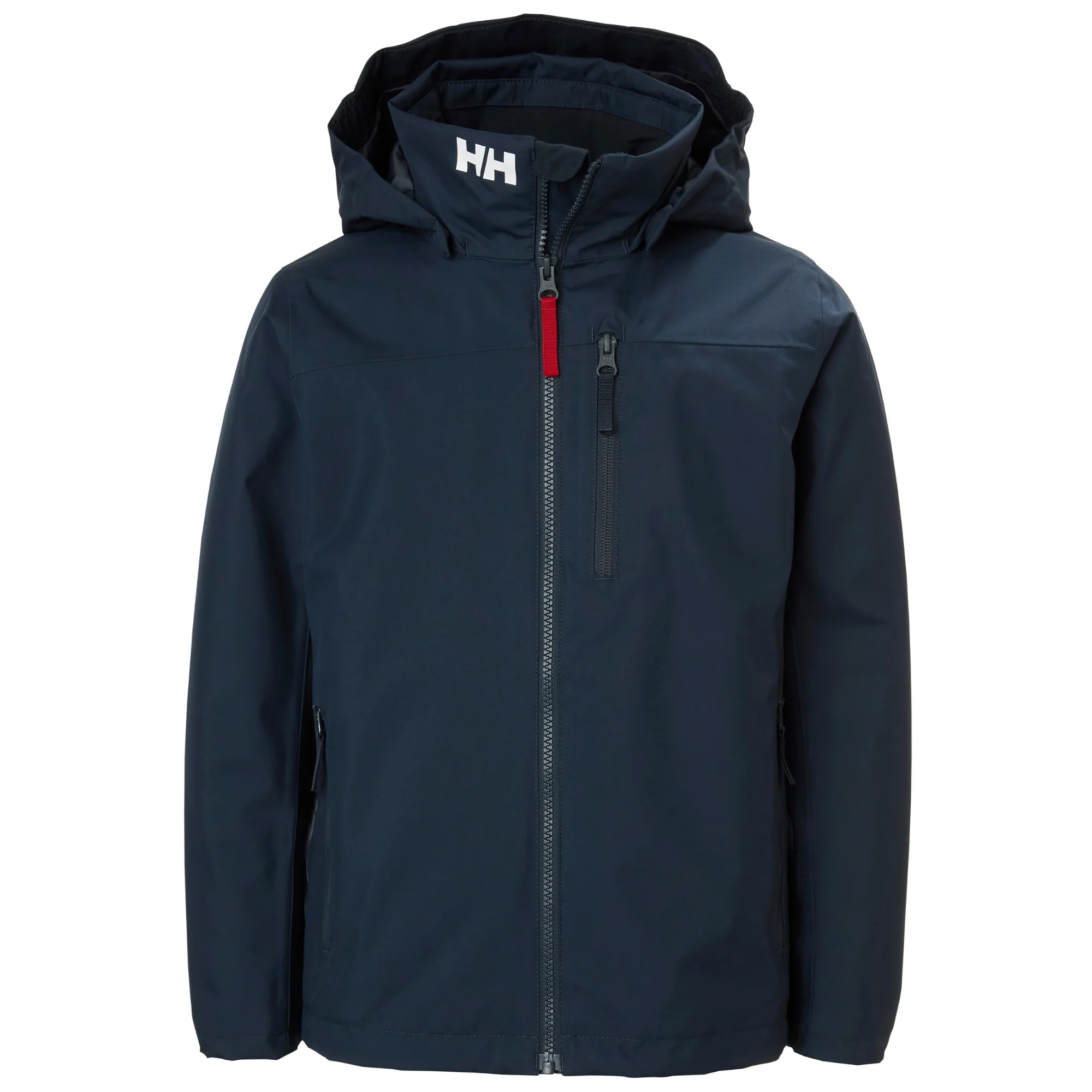 Helly Hansen Junior Crew Midlayer Hooded HT 2L Waterproof Insulated Jacket 2.0 (Navy)(Ages 8-16) - Image 7
